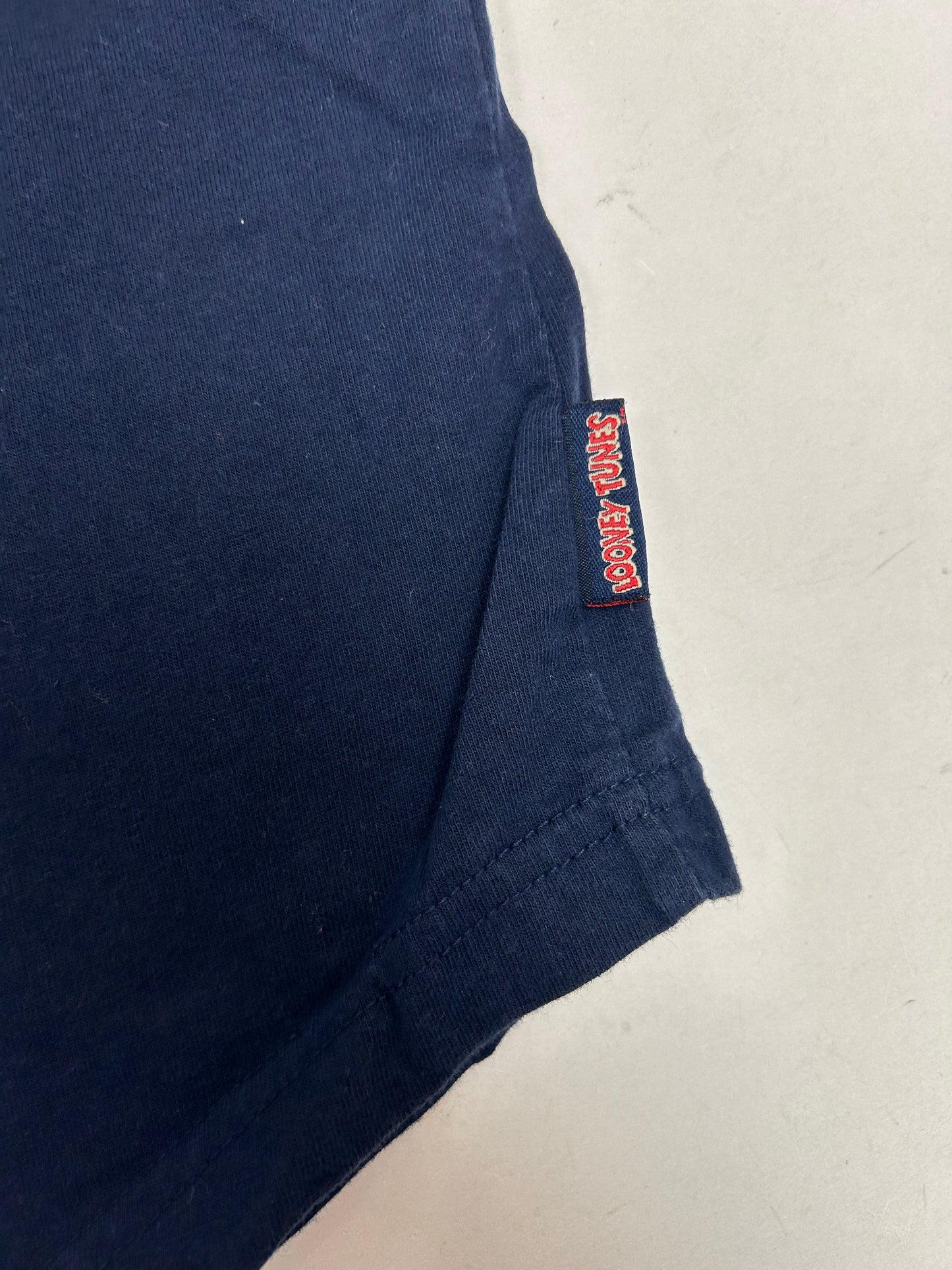 Vintage 2002 Looney Tunes Tweety Bird Get Over It Button Up Baseball Style Jersey Medium/Small 21.5x25.25 Inches