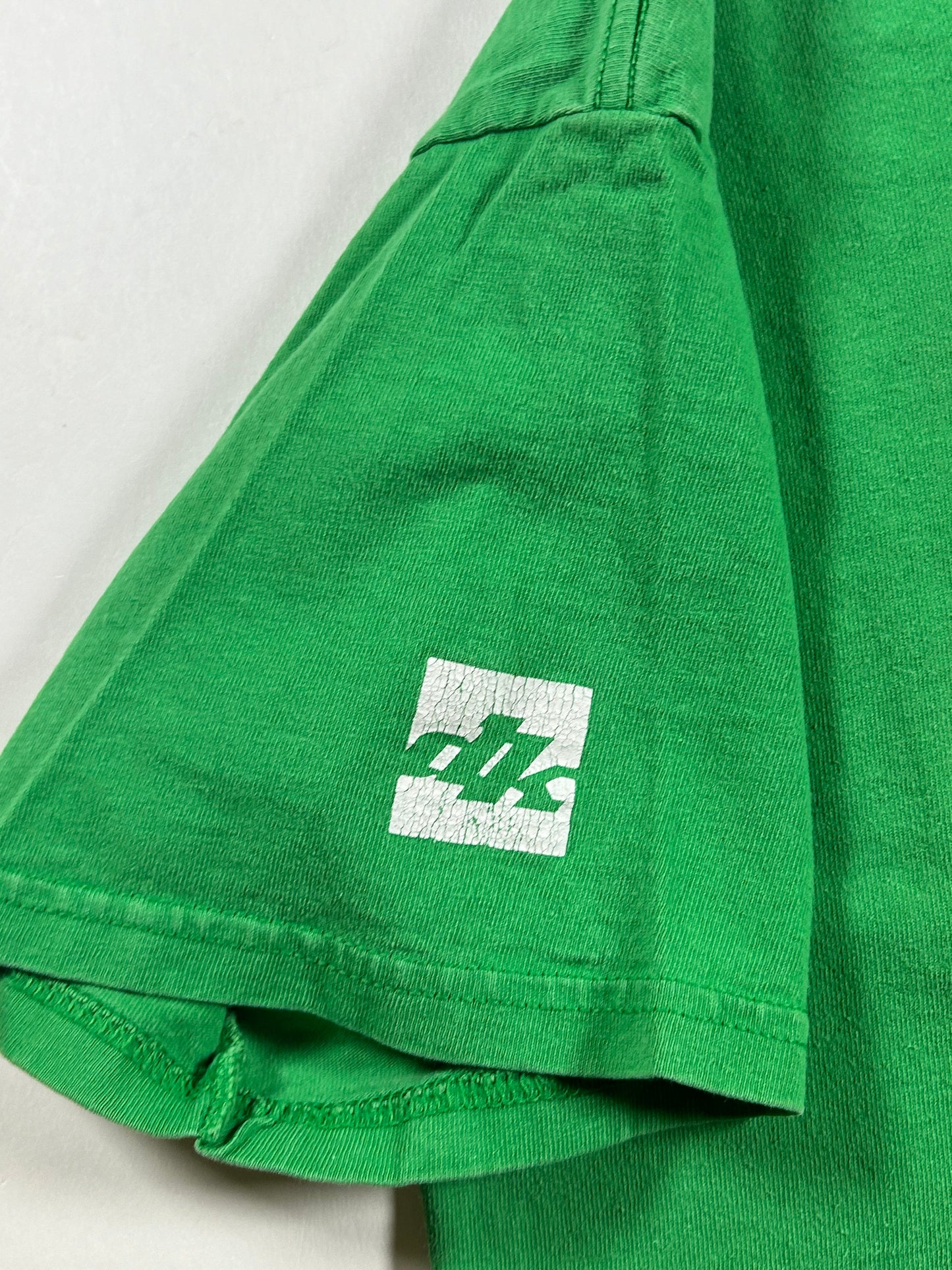 Vintage DK Bicycle Company BMX Biking Bike Brand Tee L/M 21x27 Inches 2000s Green Y2K