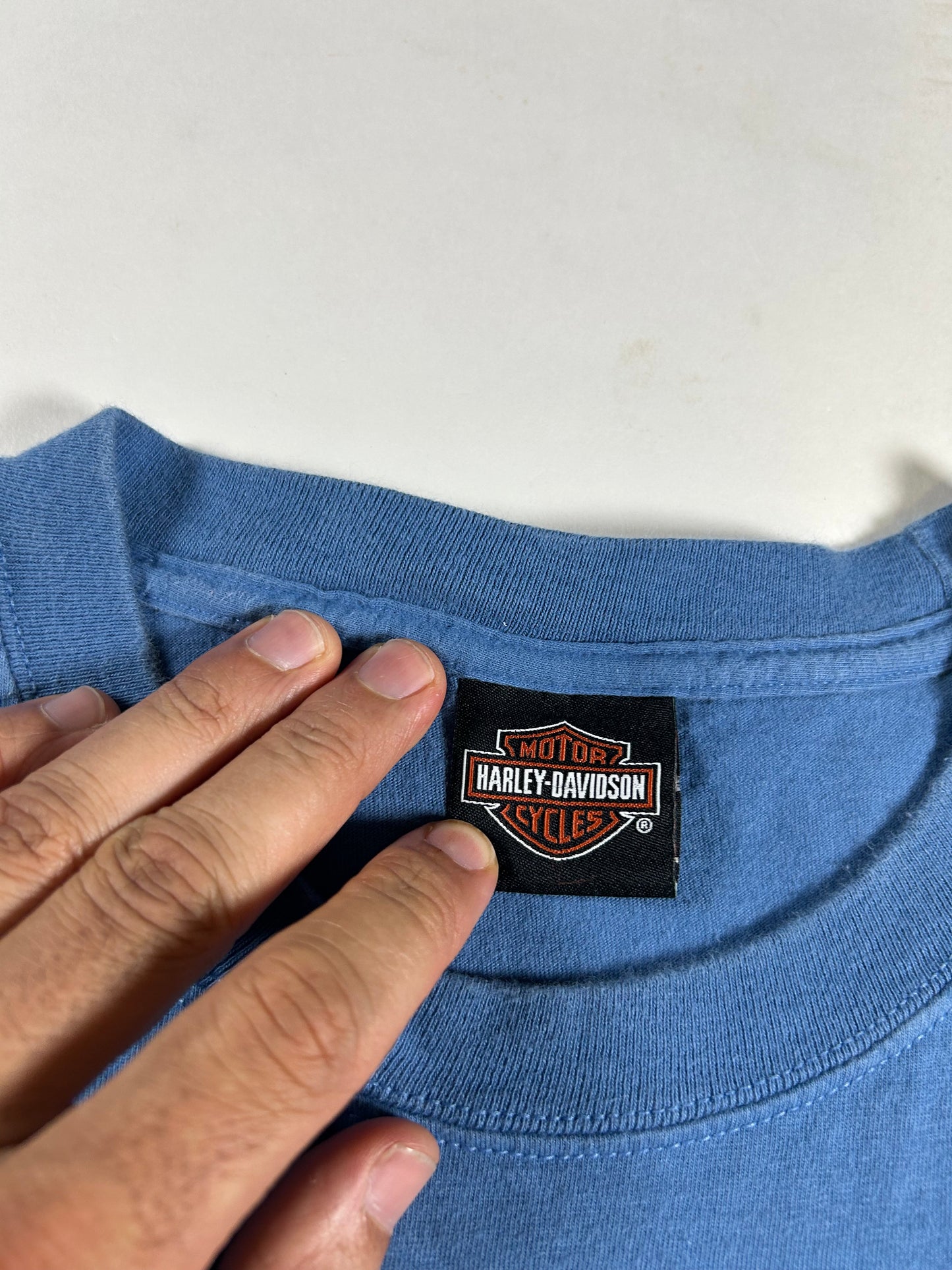 2022 Harley Davidson Motorcycle Of Bergen County Live Free Rochelle Park, NJ Pocket Tee XL 23.5x29 Inches