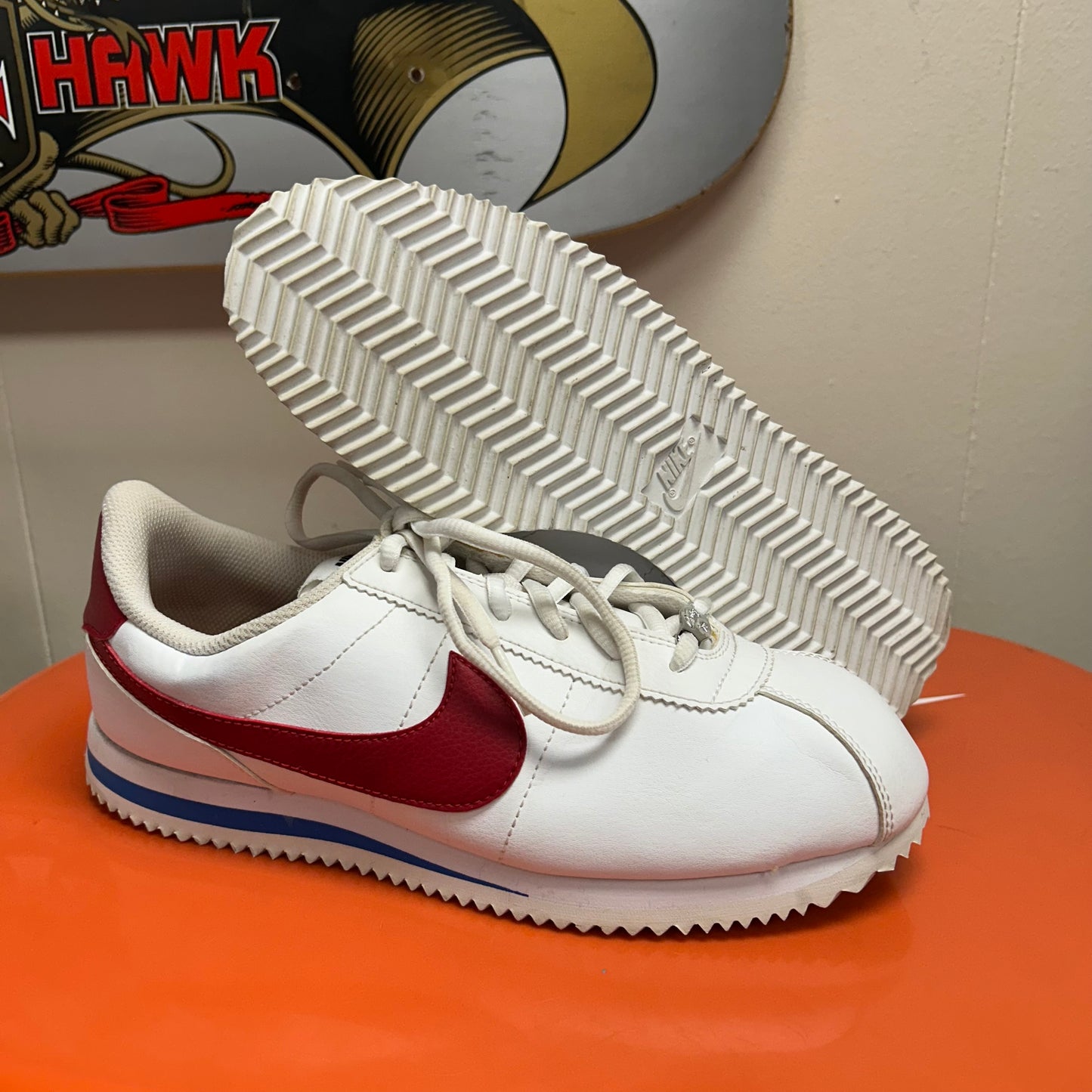 Nike Cortez Classic 7Y Forest Gump 2018 Leather Red White GS 904764-103