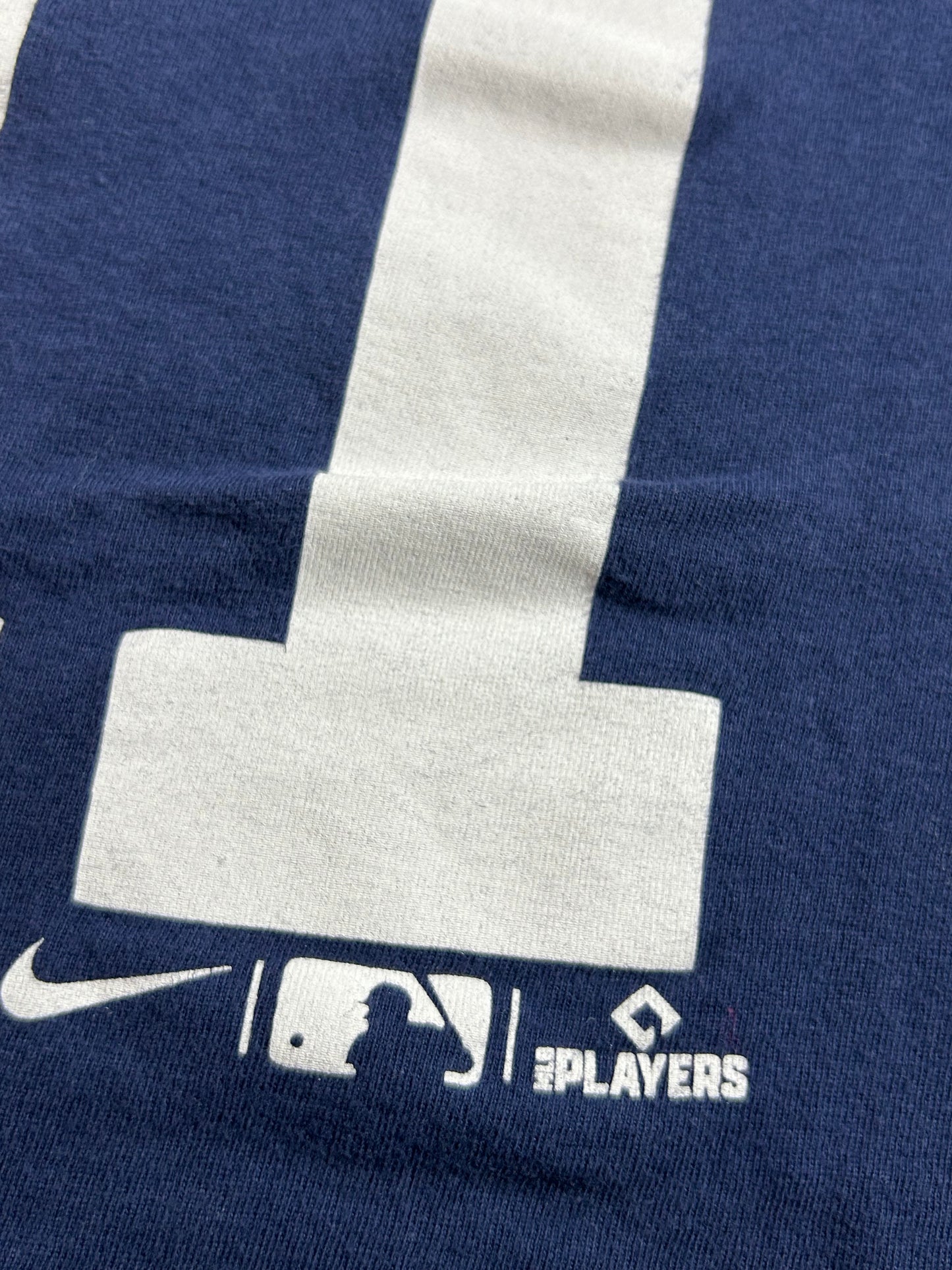 Nike New York Yankees Anthony Volpe #11 MLB Player Tee Navy Youth Medium 10/12 15.75x22.75 Inches