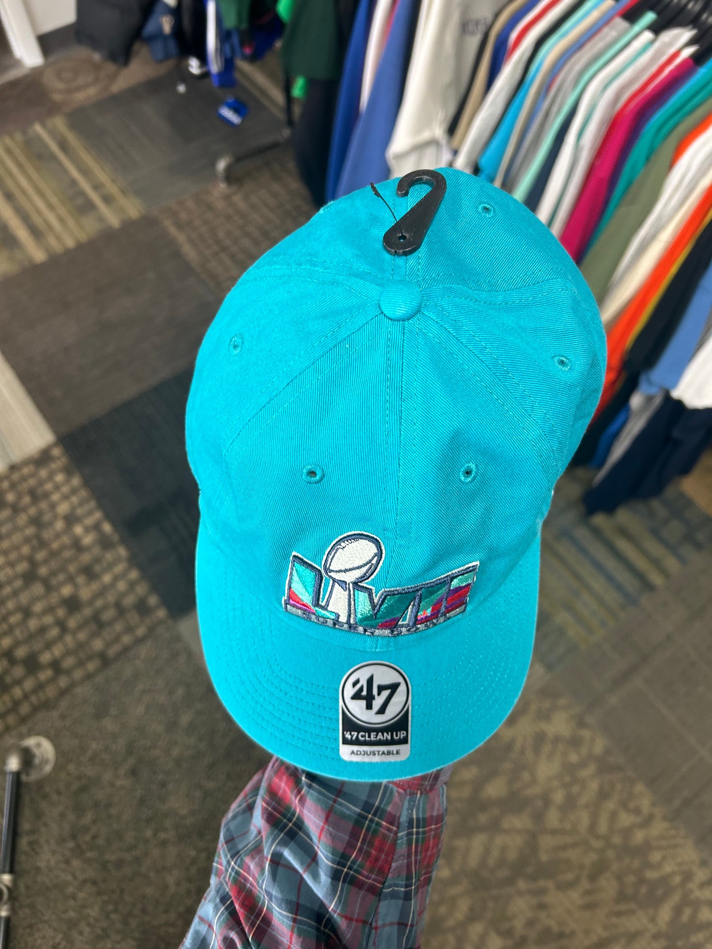 ‘47 Brand Super Bowl LVII hat cap New Kansas City Chiefs Vs Philadelphia Eagles