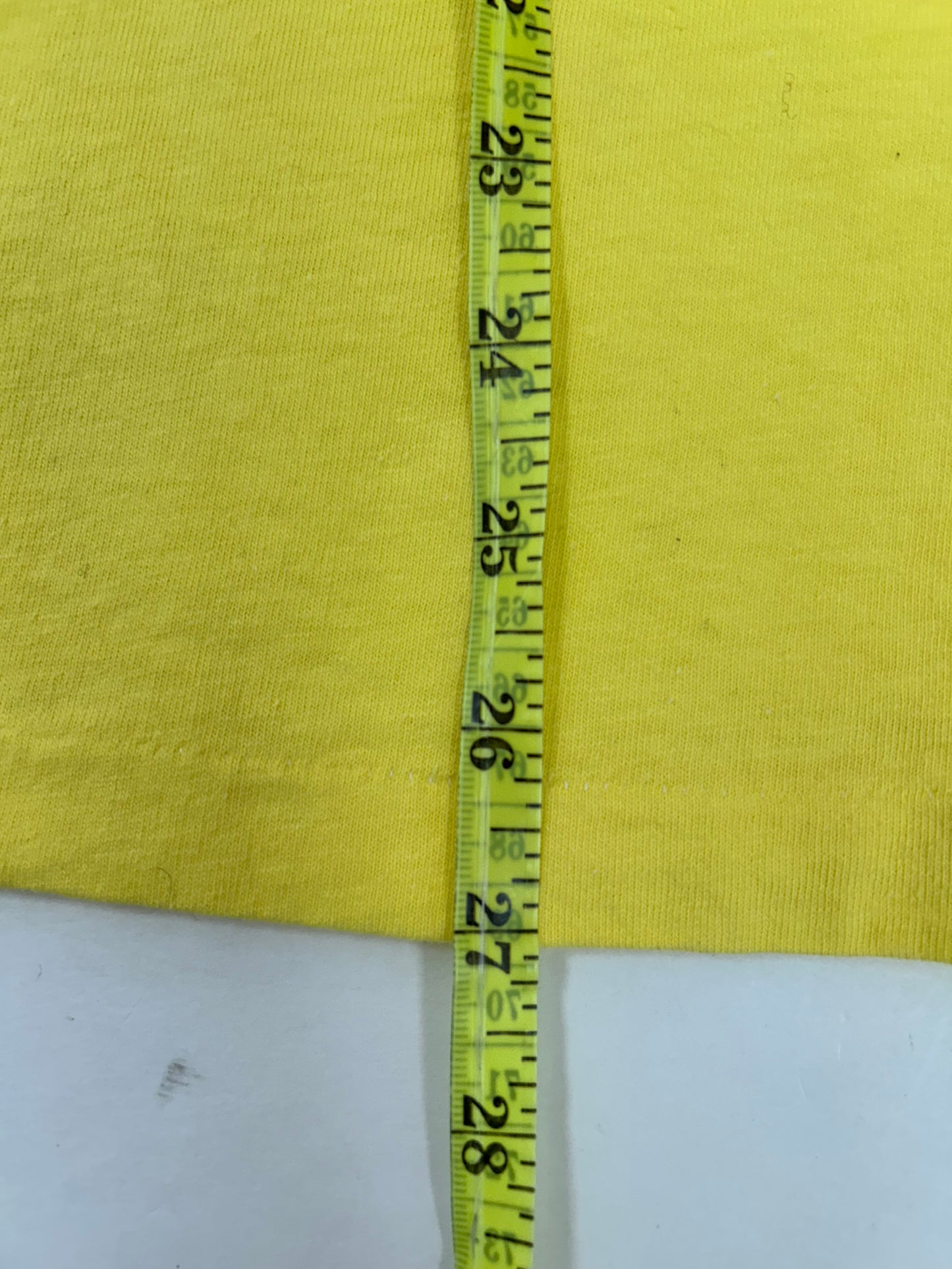 Vintage 80s Moosehead Beer Canadian Lager Long Sleeve T Shirt M/S 18.75x27 Yellow