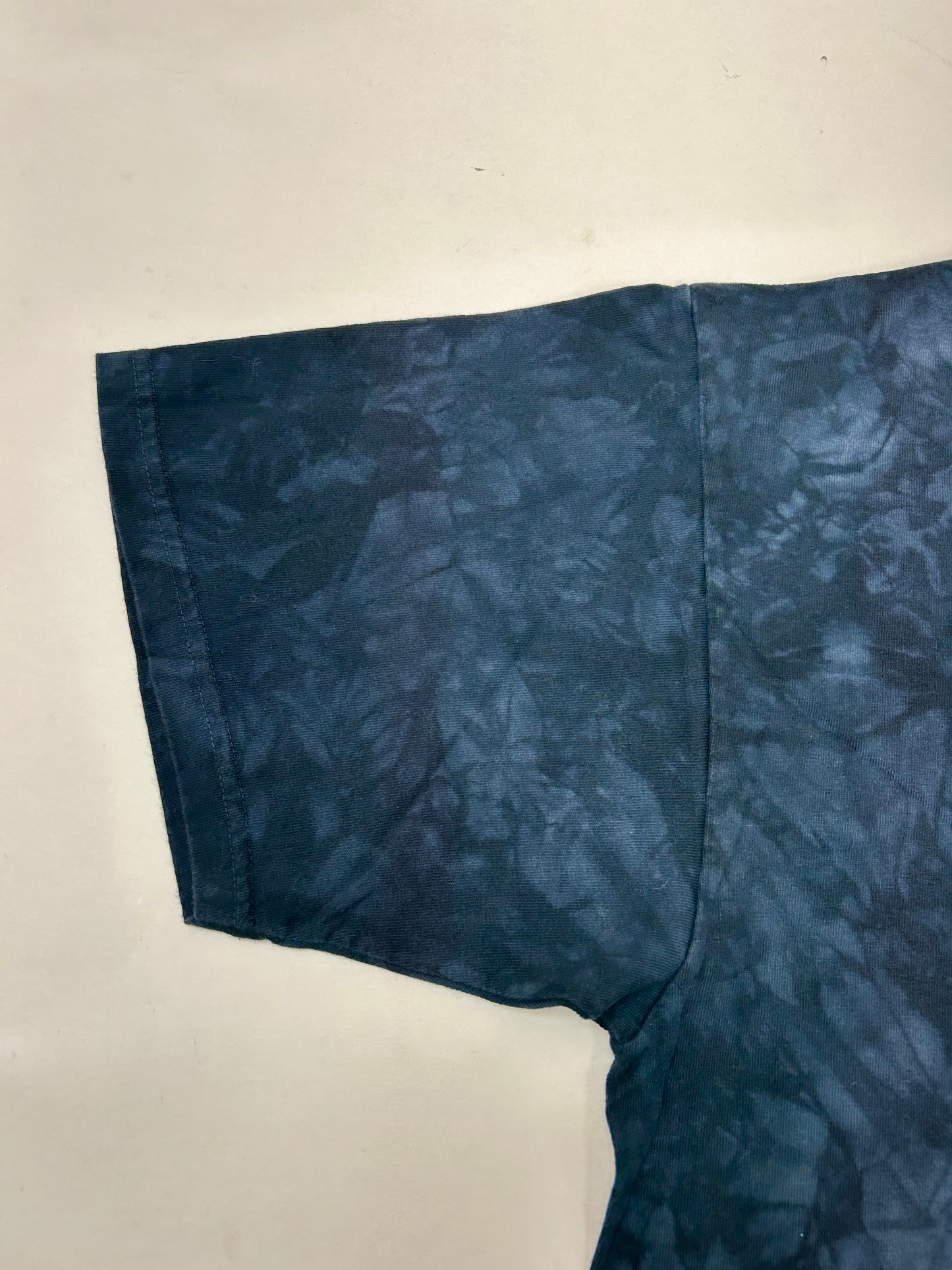 Vintage 00s Liquid Blue Led Zeppelin Physical Graffifi Music Band Tie-Dye Tee XL Big Fit Anvil Tag 25x29.5 Inches