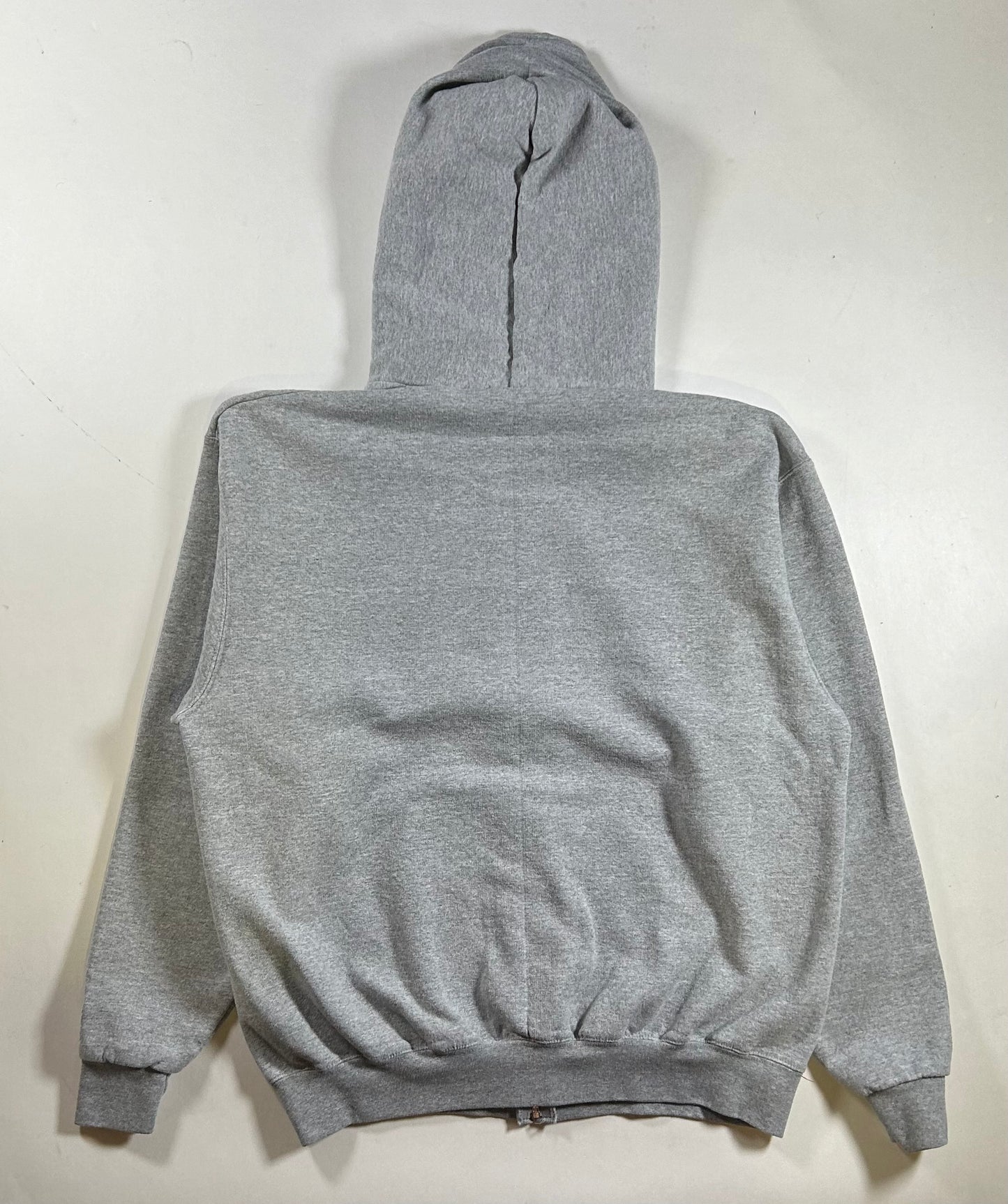 Montclair State University College Zip Hooded Sweatshirt Gray Large 24x27 Inches