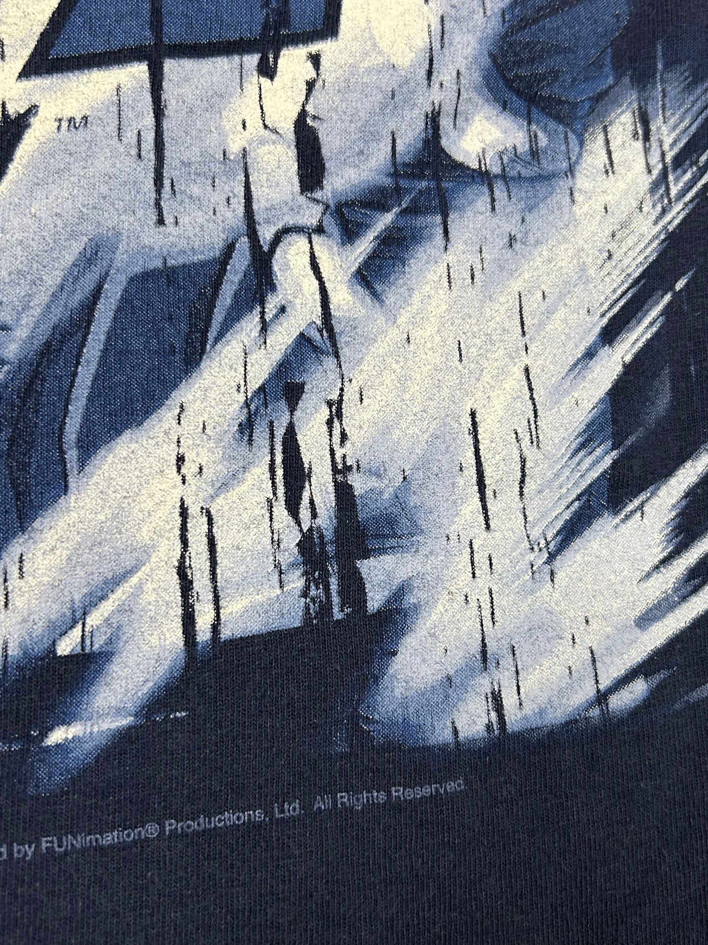 Vintage Dragon Ball Z Taiketsu Anime TV Show Tee Medium 19.5x26.25 Inches Navy