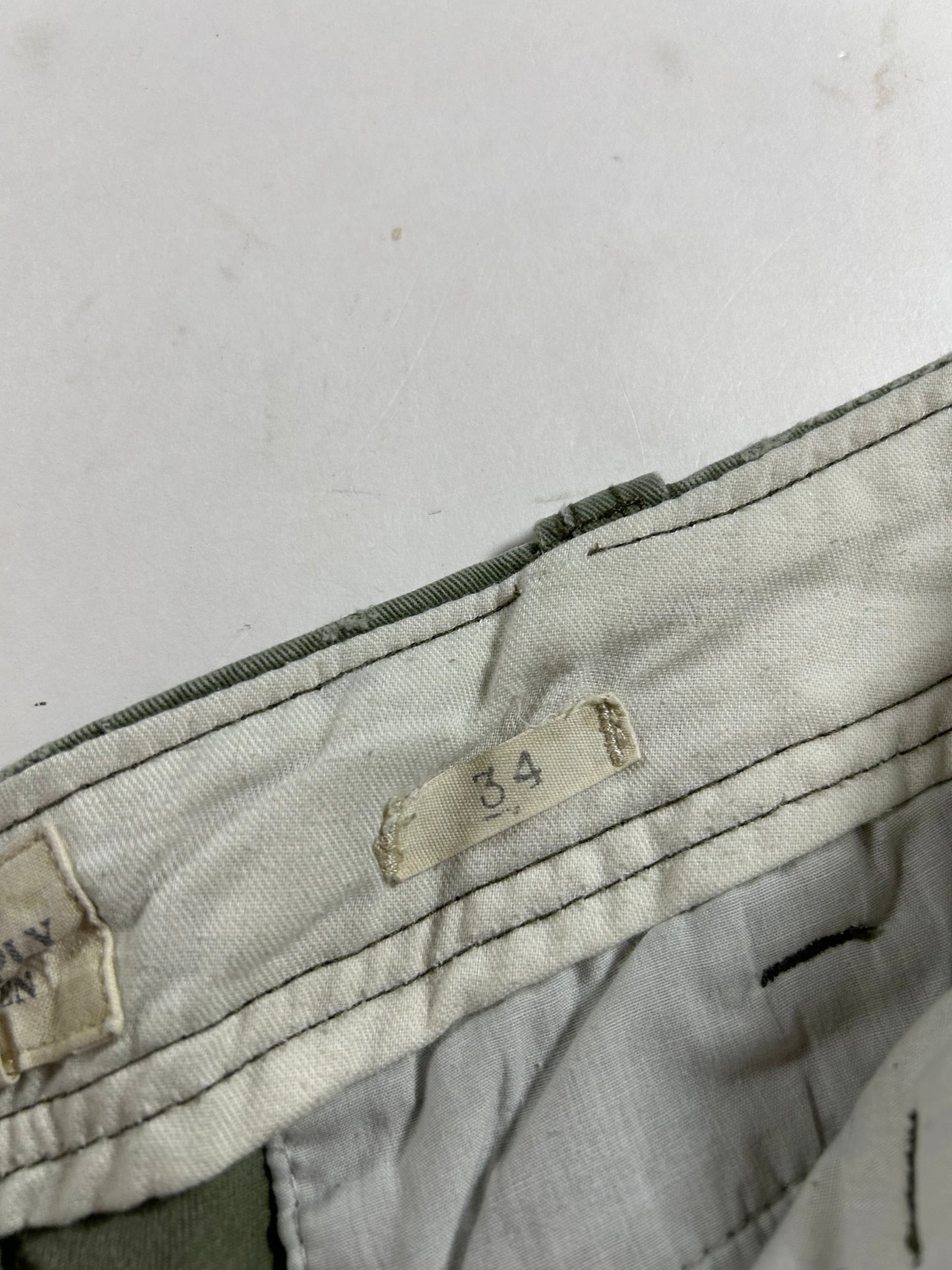 Denim & Supply Ralph Lauren Cargo Shorts Green Tactical Army 34 19.25x22.75 Inches