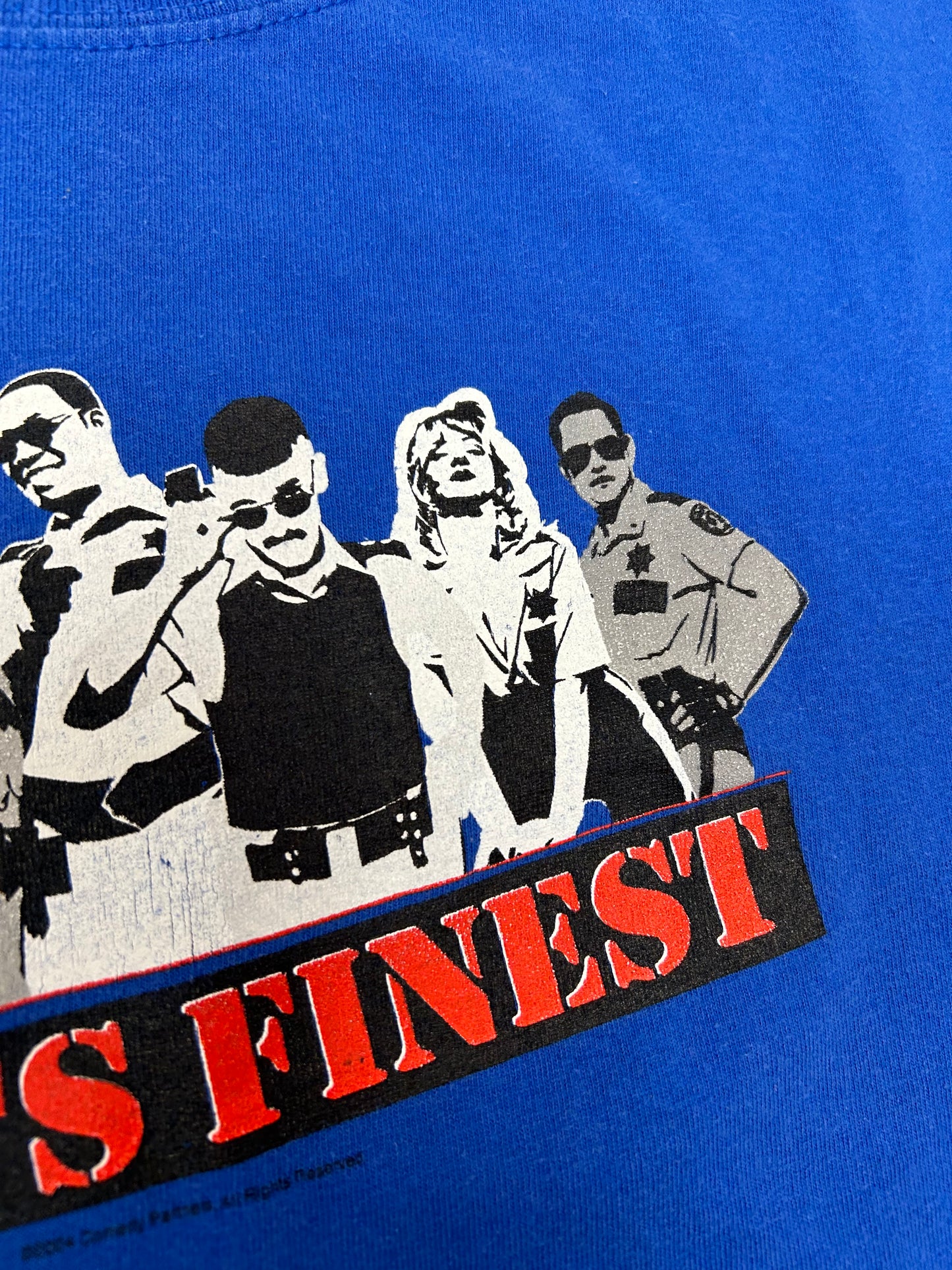 Vintage 2004 Reno 911! Reno’s Finest Comedy Central TV Show Promo Tee Large 21.75x28.5 Inches