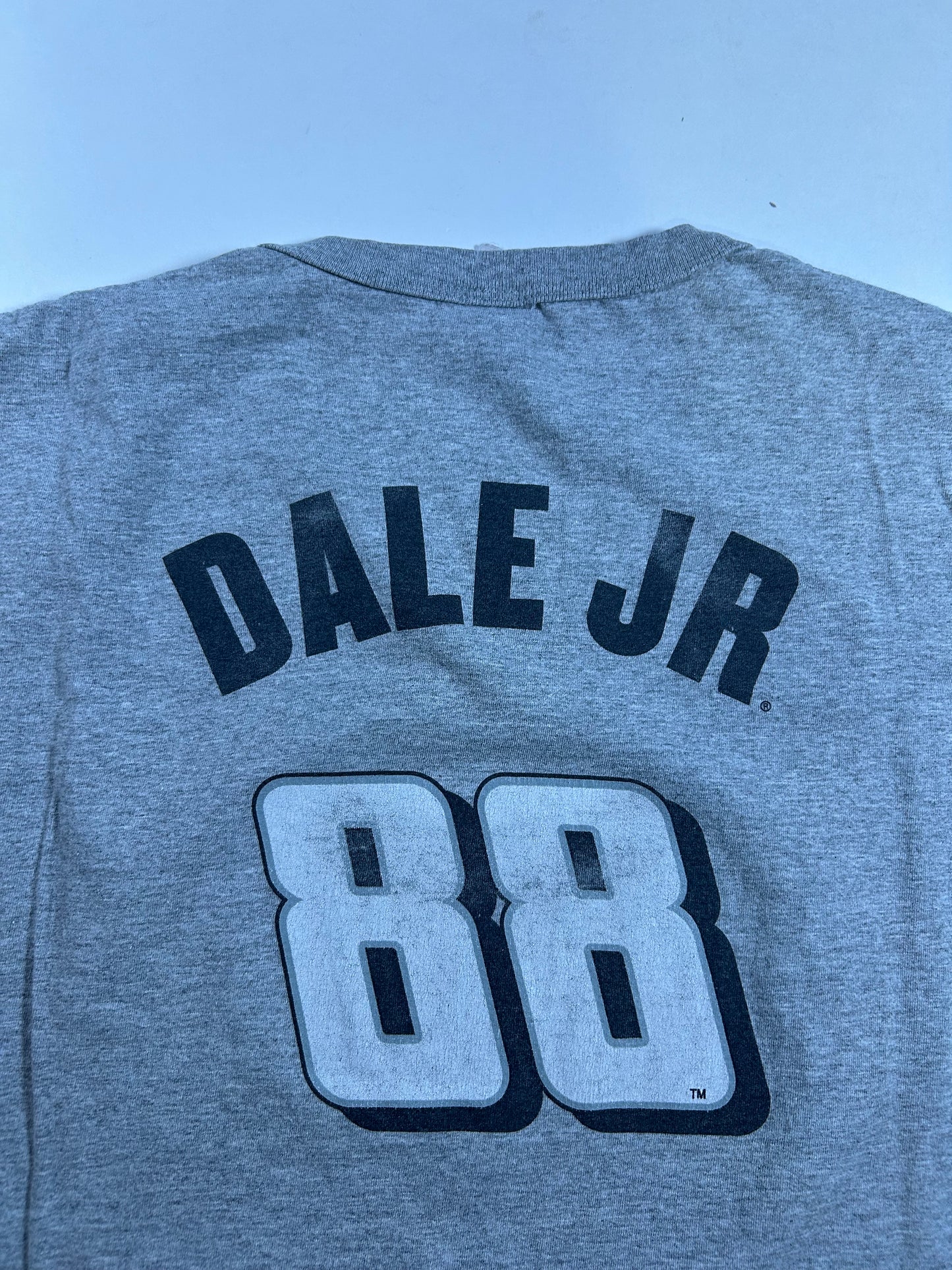 Vintage 2000s Dale Jr. Diet Mtn Dew NASCAR Sleeveless Shirt XL+ Fit 25x30.25 Inches