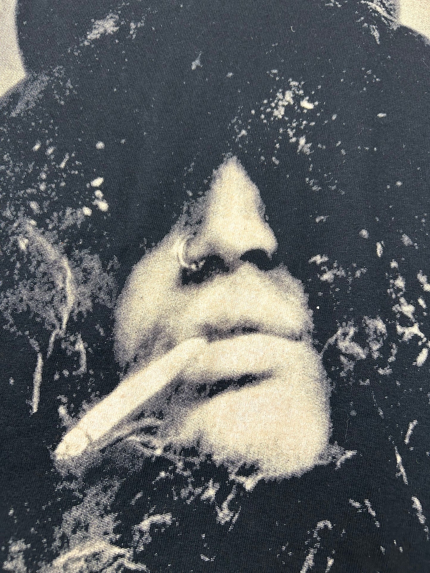 Vintage 2000s Liquid Blue Slash All Over Print AOP Guns N Roses Rock DS Brand New Medium  20.25x28.5 Inches