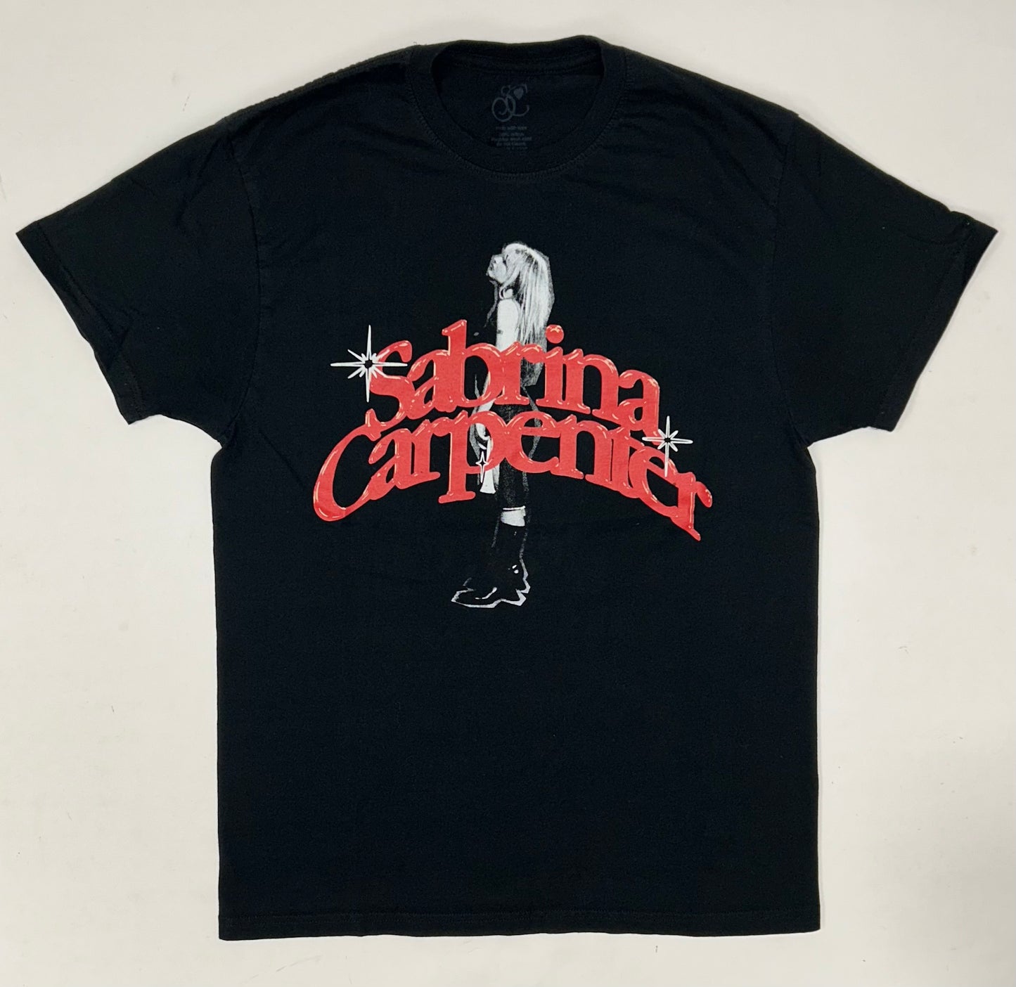 Sabrina Carpenter SC Offical Graphic Tee Women’s Large 19x27.5 Inches