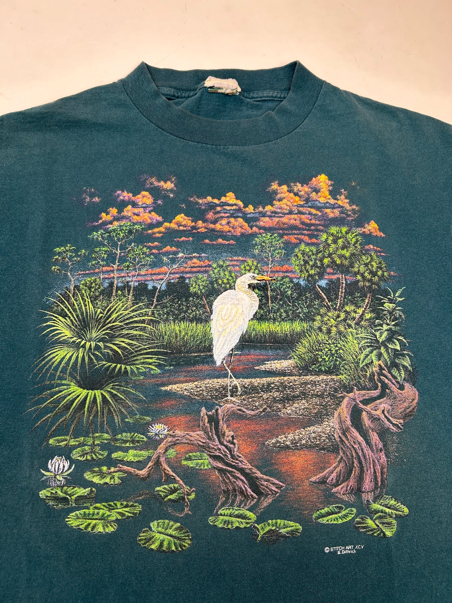 Vintage Florida Keys Crane S. Dithrich