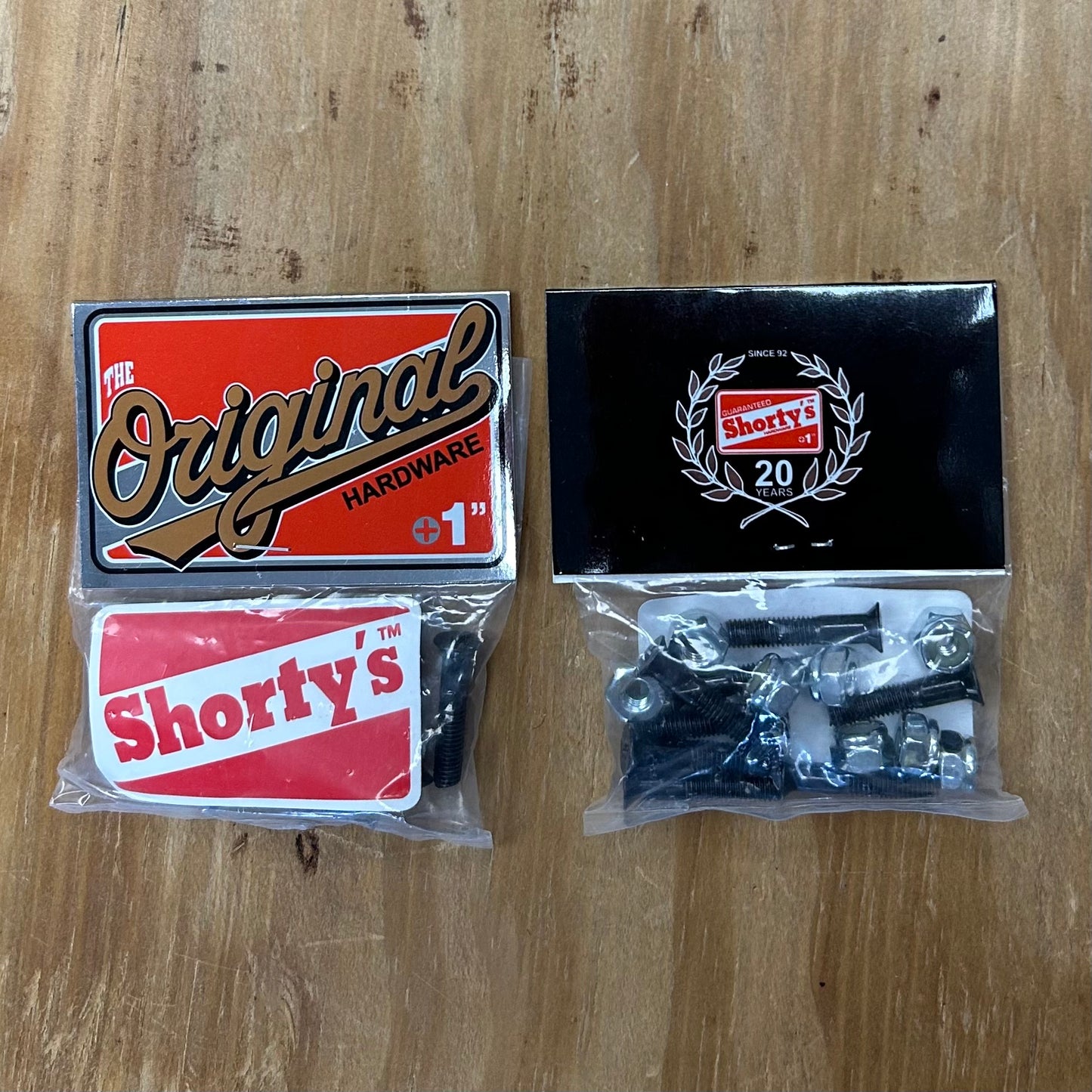 Shorty’s Hardware 1 Inch Pack Of 8 Nuts & Bolts