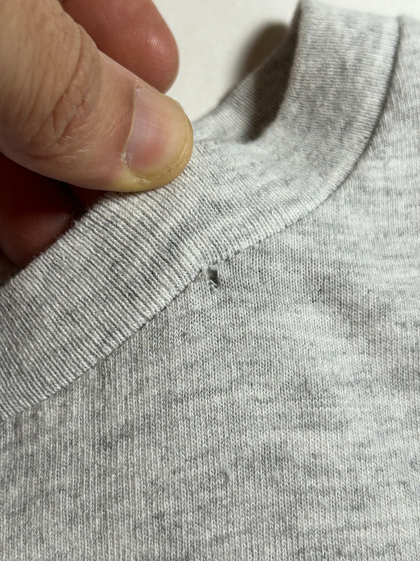 Vintage 1992 Dream Team Barcelona Olympic Michael Jordan NBA Salem Sportswear XL 23.75x29 Inches Gray As Is