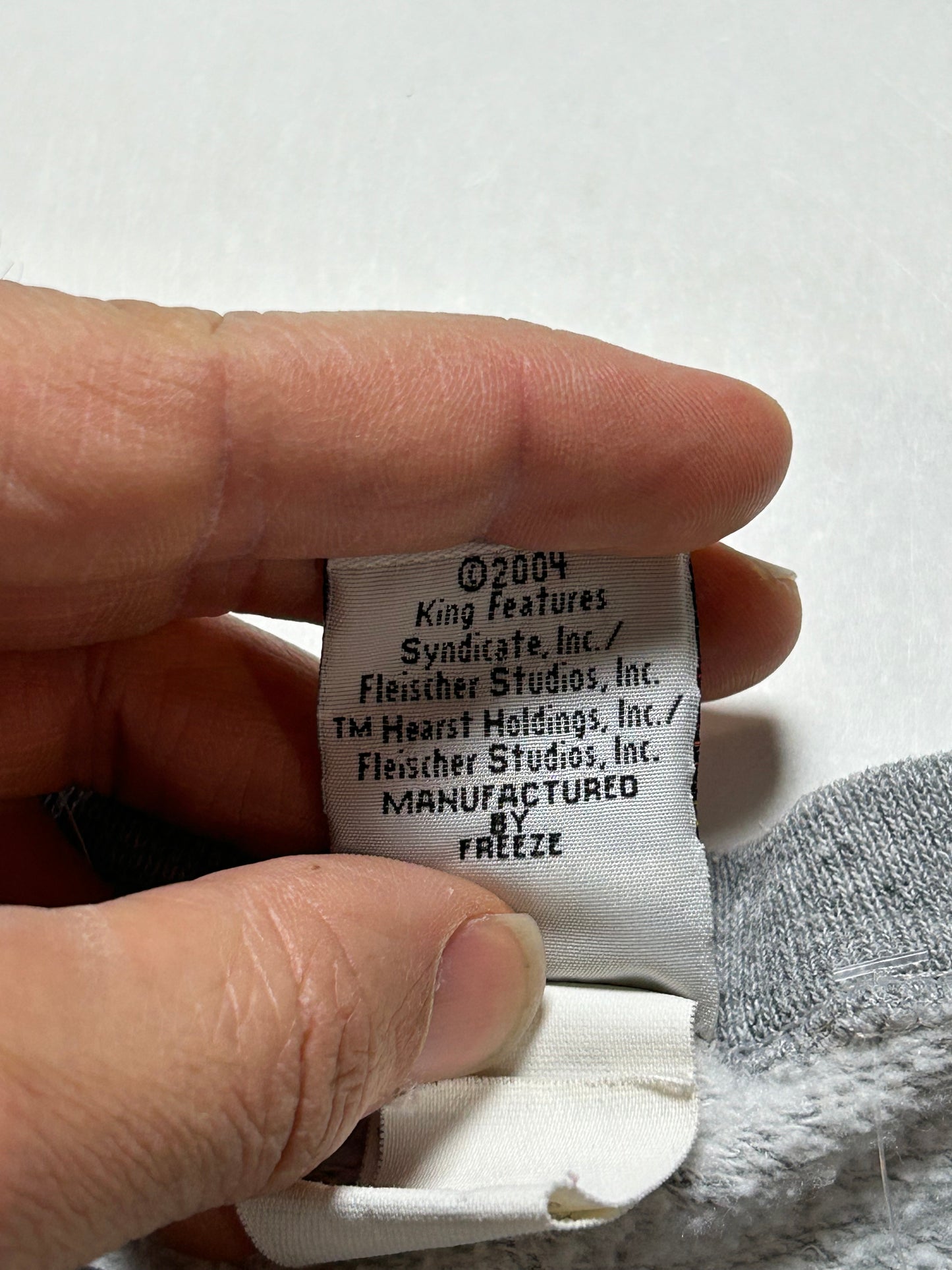 Vintage 2004 Betty Boop Dear Santa Christmas Holiday Crewneck Sweatshirt Large/Medium Fit 23.25x27.25 Inches As Is