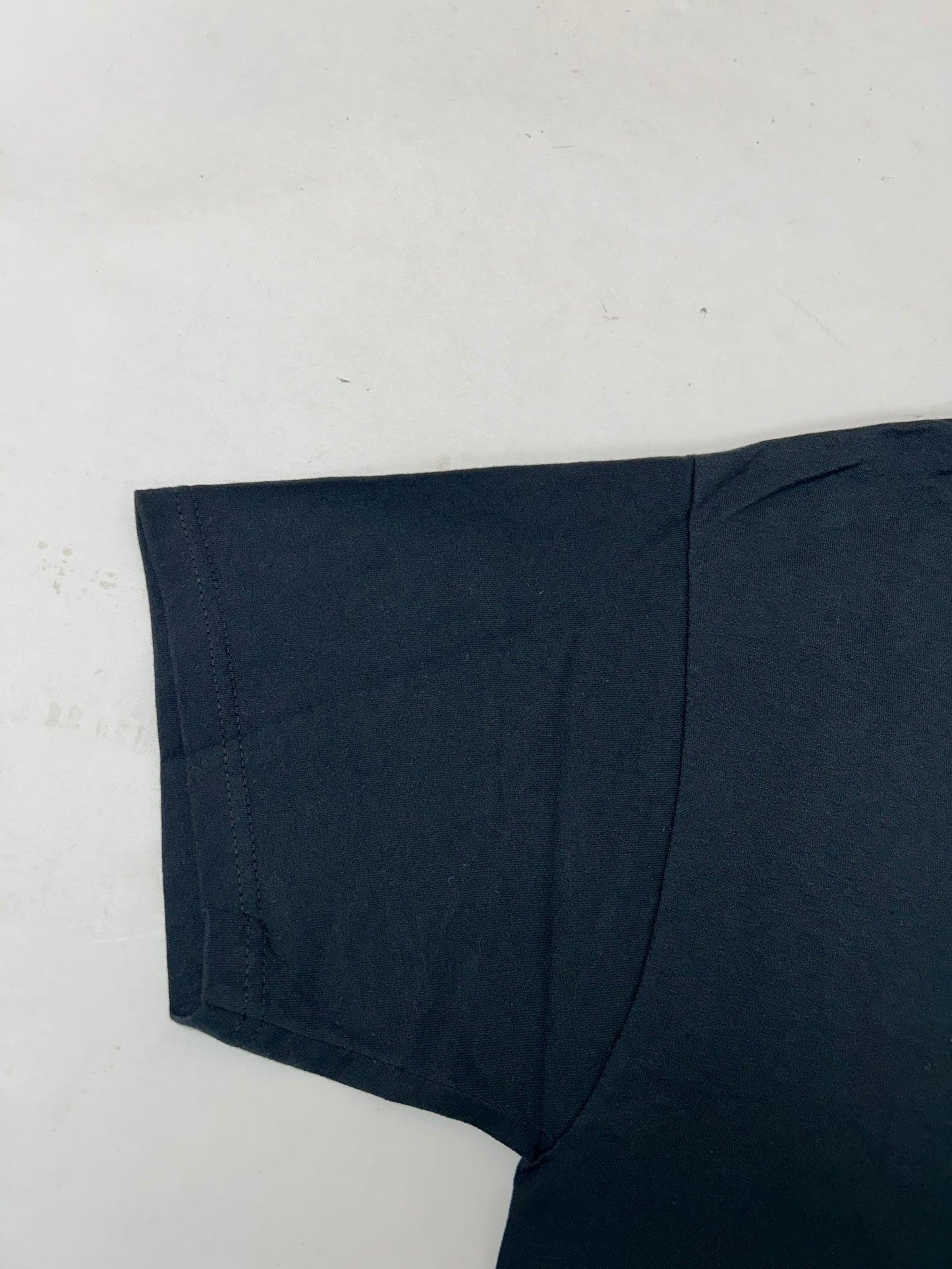 Edgewood NJ first edition “Deeper Than The Roots.” Tee Large 21x28.5 Inches 00s Jerzees 50/50 Blend Made In El Salvador Black