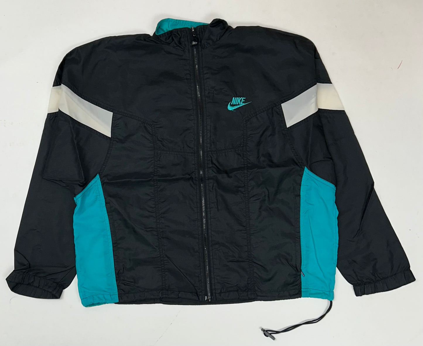 Vintage 90s Nike Windbreaker Jacket Large 24.75x26.75 Inches