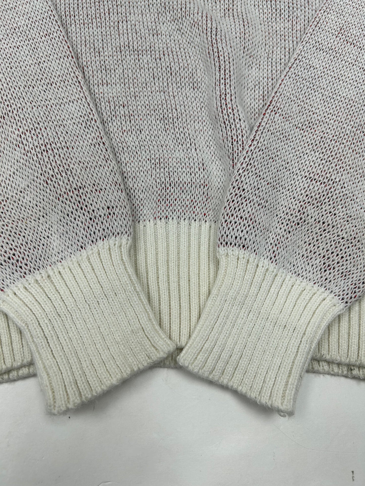 Vintage Cliff Engle Mickey Mouse Baseball Disney Sweater USA Large/Medium 23.25x26.75 Inches