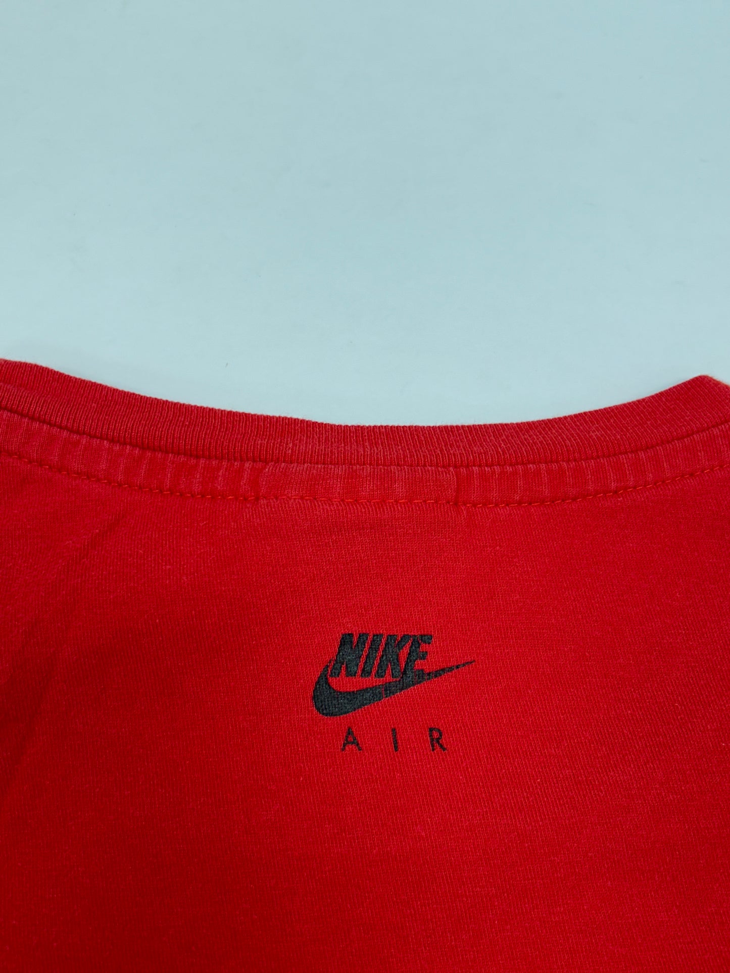 Vintage Nike Kiss My Airs Air Max Shoes Tee 00s Red Large 22.5x28.75 Inches