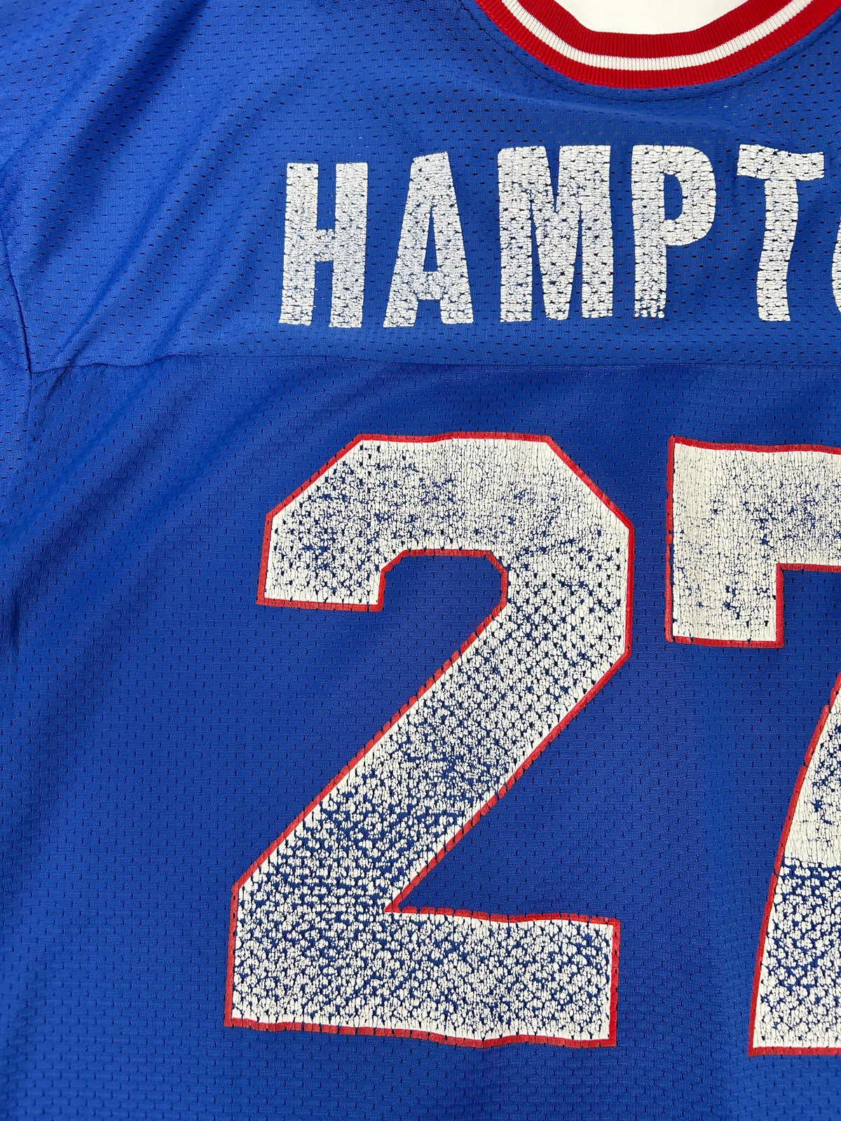 Vintage Champion New York Giants Rodney Hampton #27 NFL Jersey 48