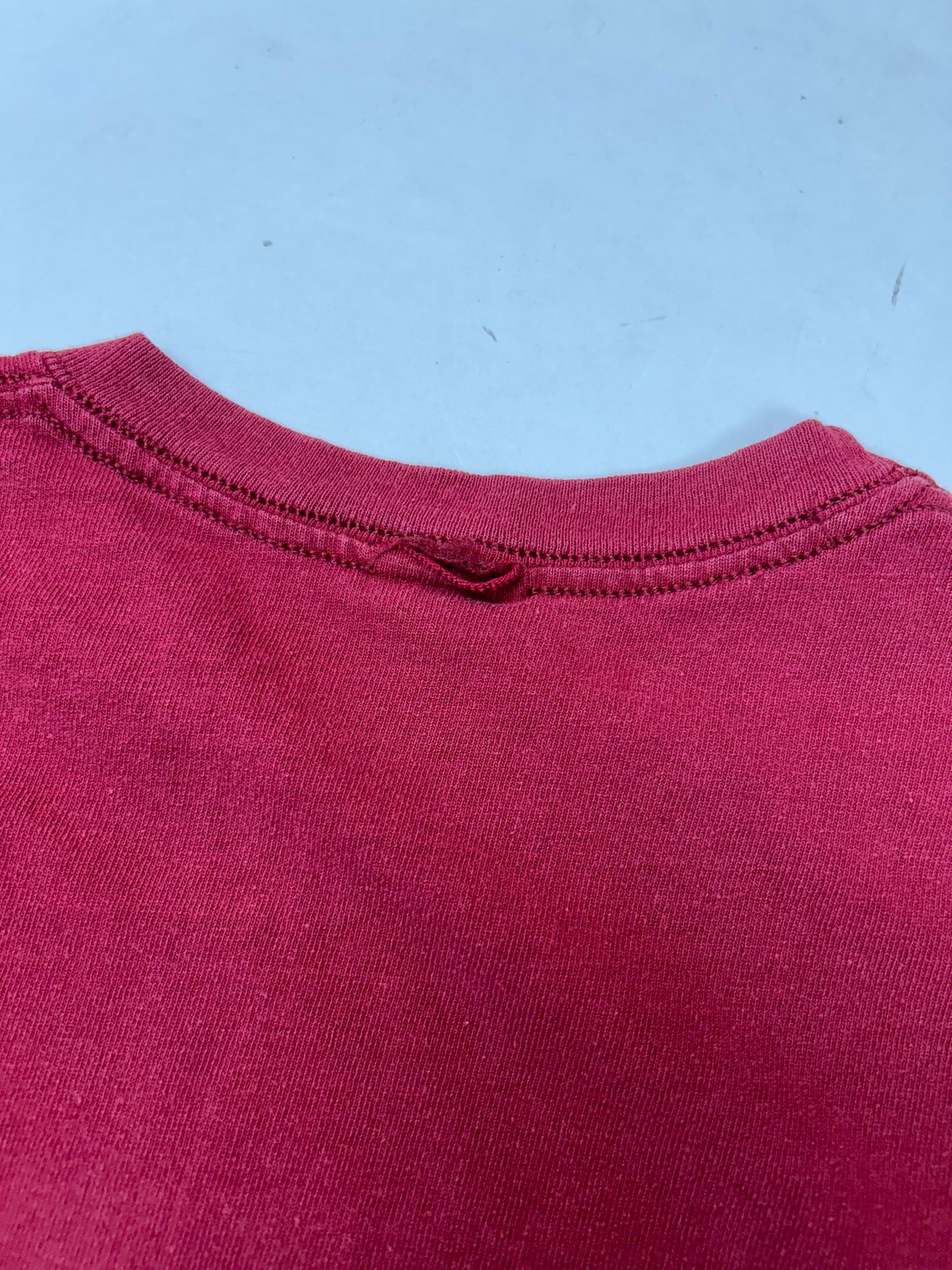 00s Oklahoma University Sooners College Tee Small 18x23.25 Inches As Is