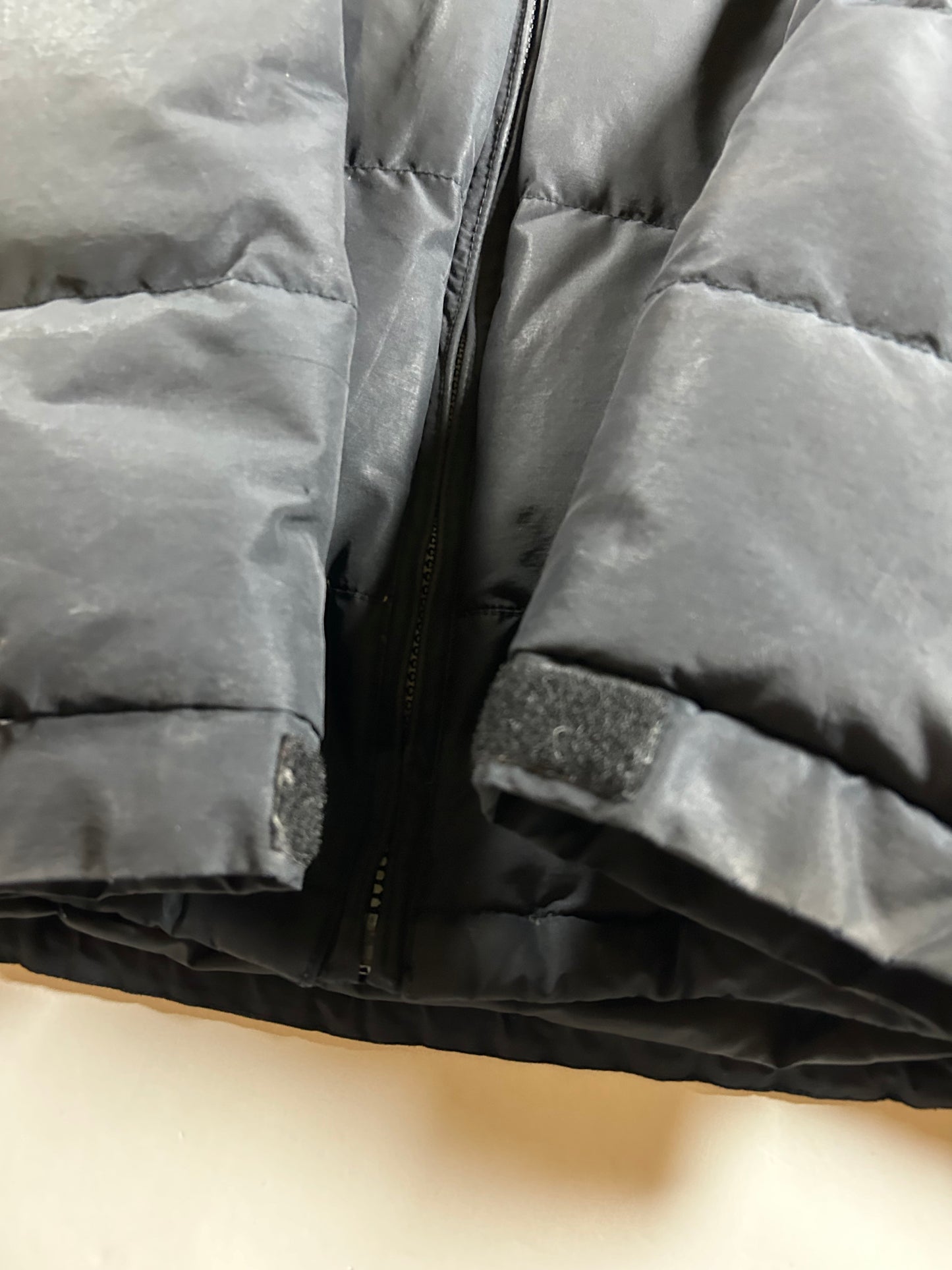 Vintage Polo Sport Ralph Lauren Down Puffer Jacket Mens 2XL 29x30.75 Inches Black As Is Had Wear