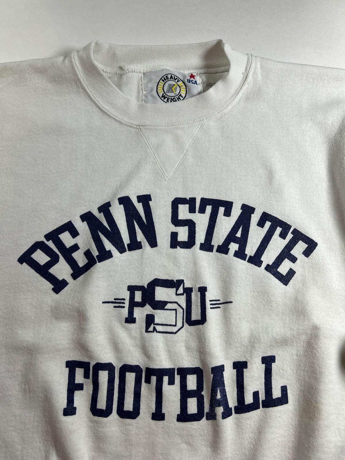 Vintage Penn State Football PSU Nittany Lions Crewneck Sweatshirt S/M As Is 21.75x24.75 Inches