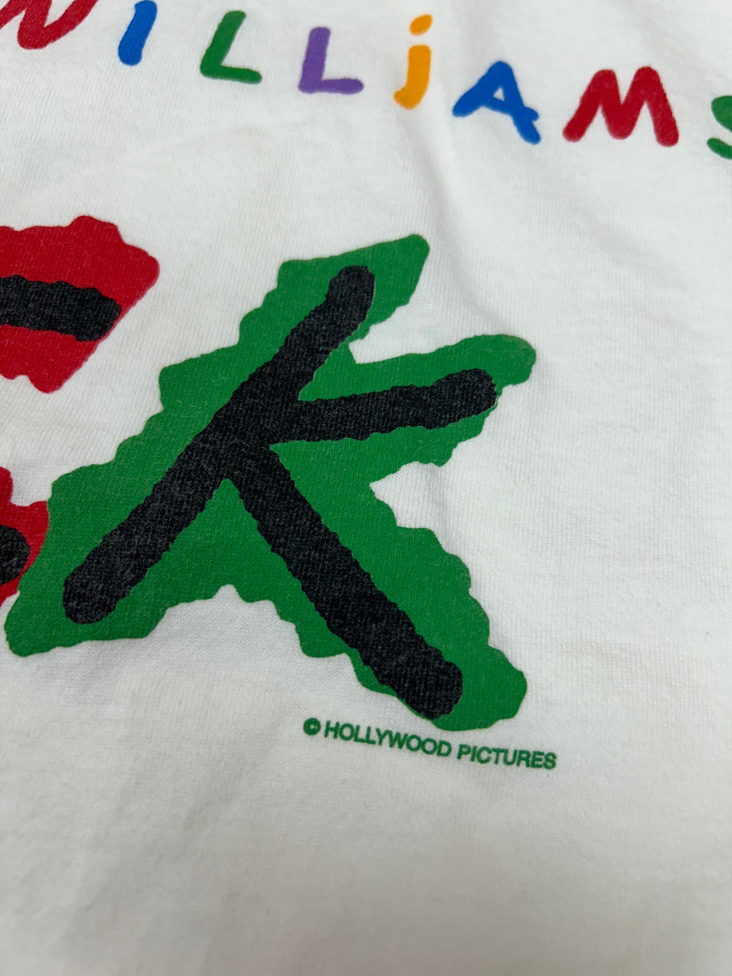 Vintage 1996 Robin Williams Jack Movie Promo Tee XL 23.25x31.25 Inches Rare Clean White