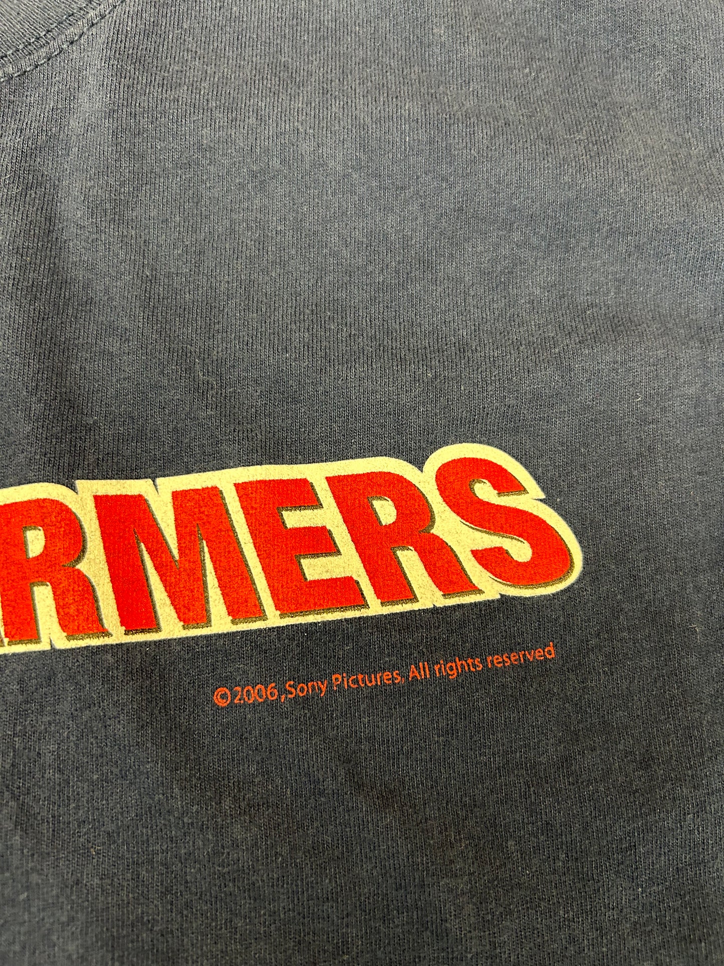Vintage 2006 The Benchwarmers Sony Comedy Baseball Movie Promo Tee Size Large 21.5x29 Inches