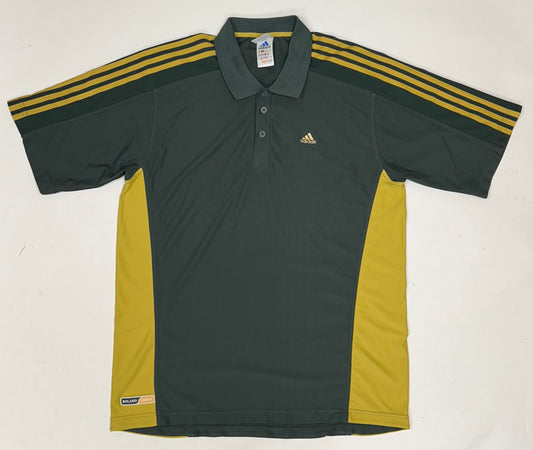 Vintage Adidas Roland Garros Paris Medium 21.75x30.25 Tennis Polo Shirt