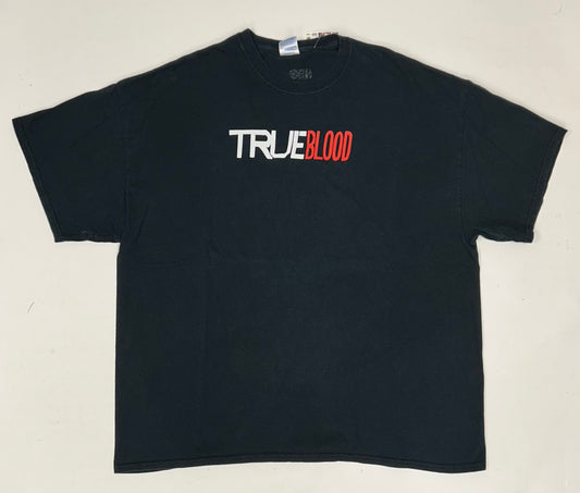 Vintage 00s HBO True Blood TV Show Promo Tee 2XL 25.75x30.25 Inches As Is