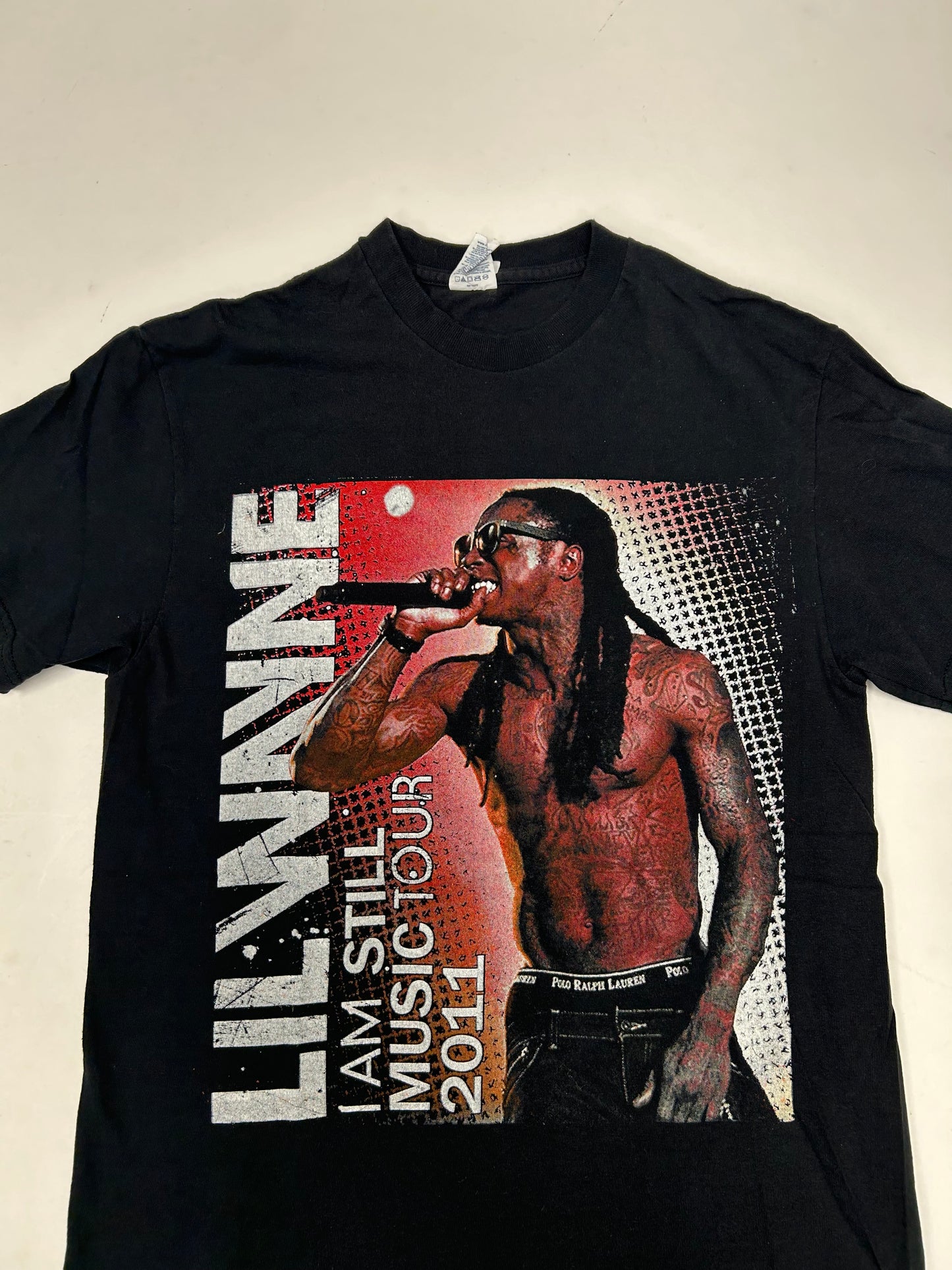 Lil Wayne I Am Still 2011 Tour Parking Lot Rap Hip-Hop Music Tee Medium 19x28.5 Inches
