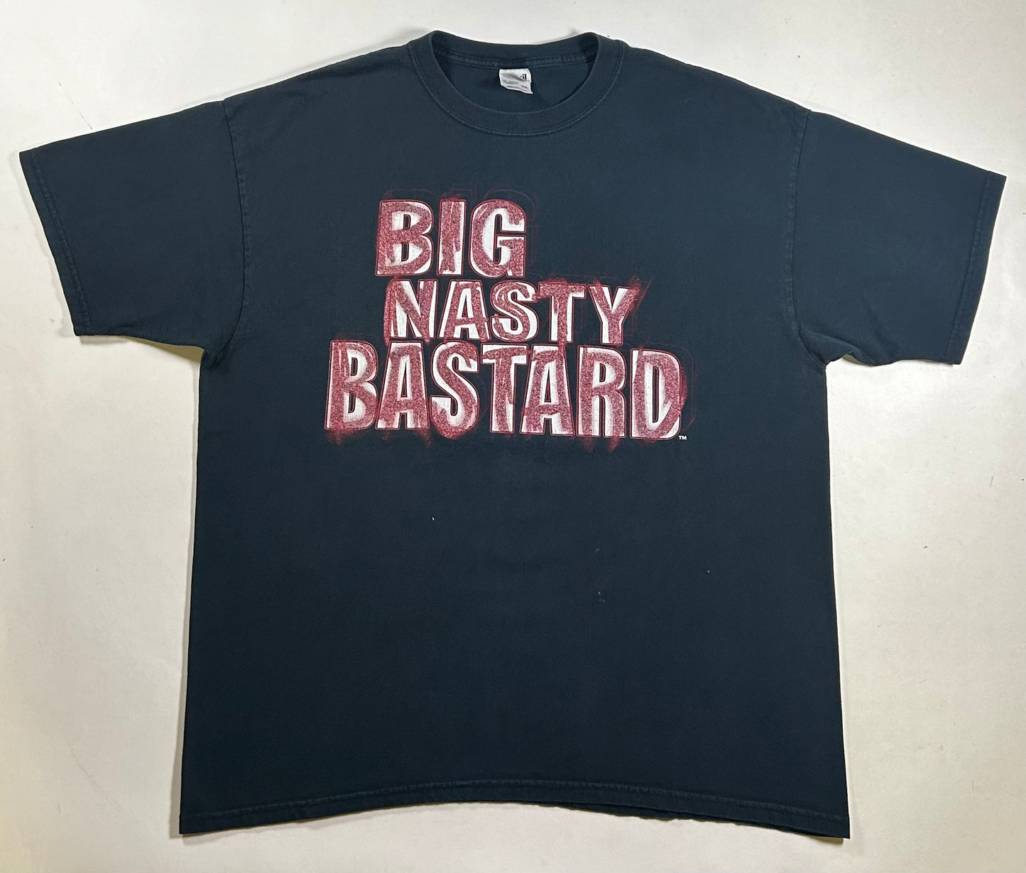Vintage 2000 The Big Show Big Nasty Bastard WWF WWE Wrestling T Shirt Size 2XL 24.75x30.5 Inches 2000s