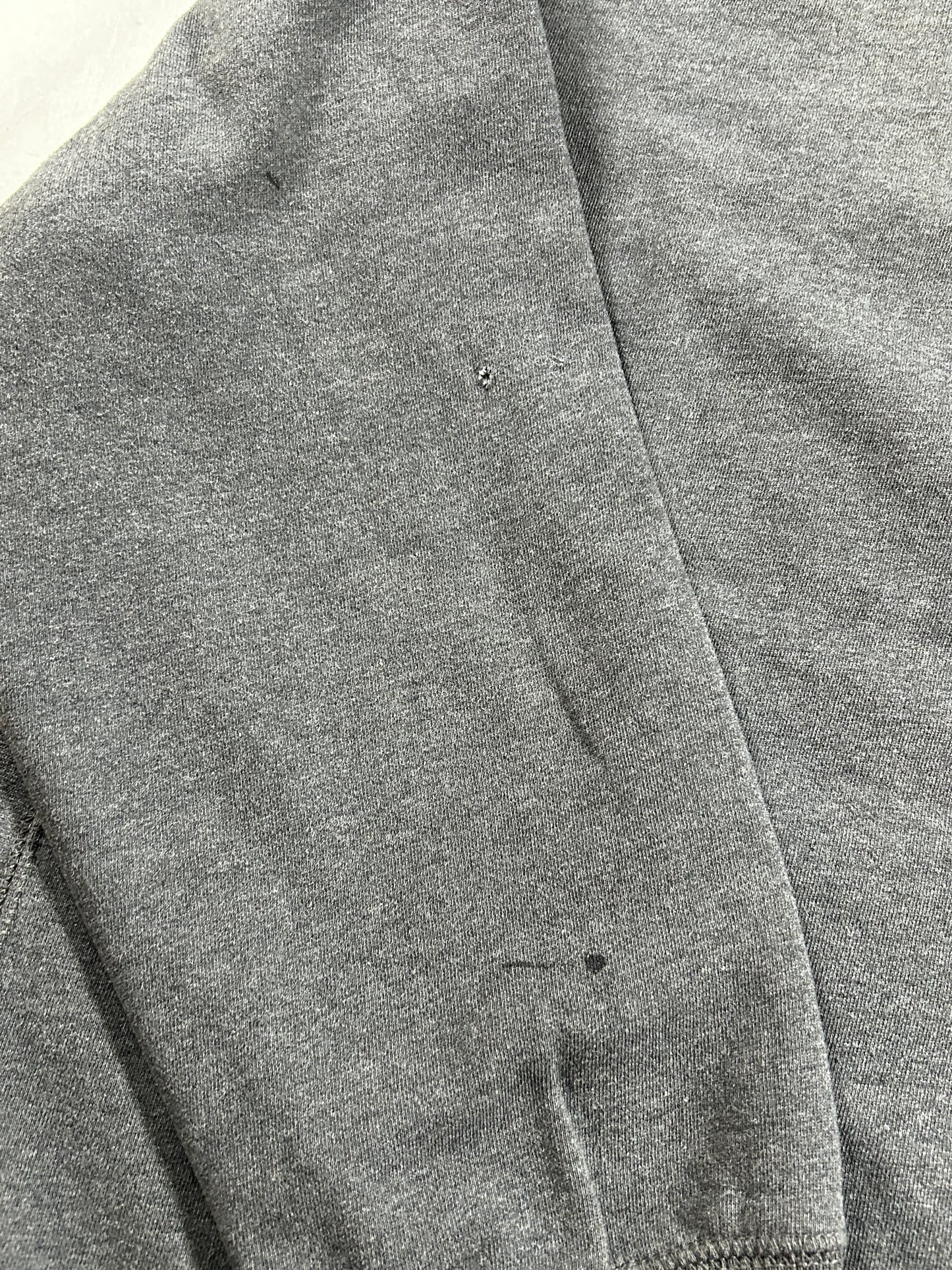 Vintage Eckō Unltd Rhino Brand Hooded Pullover Sweatshirt Gray Large 24.5x26.25 Inches As Is