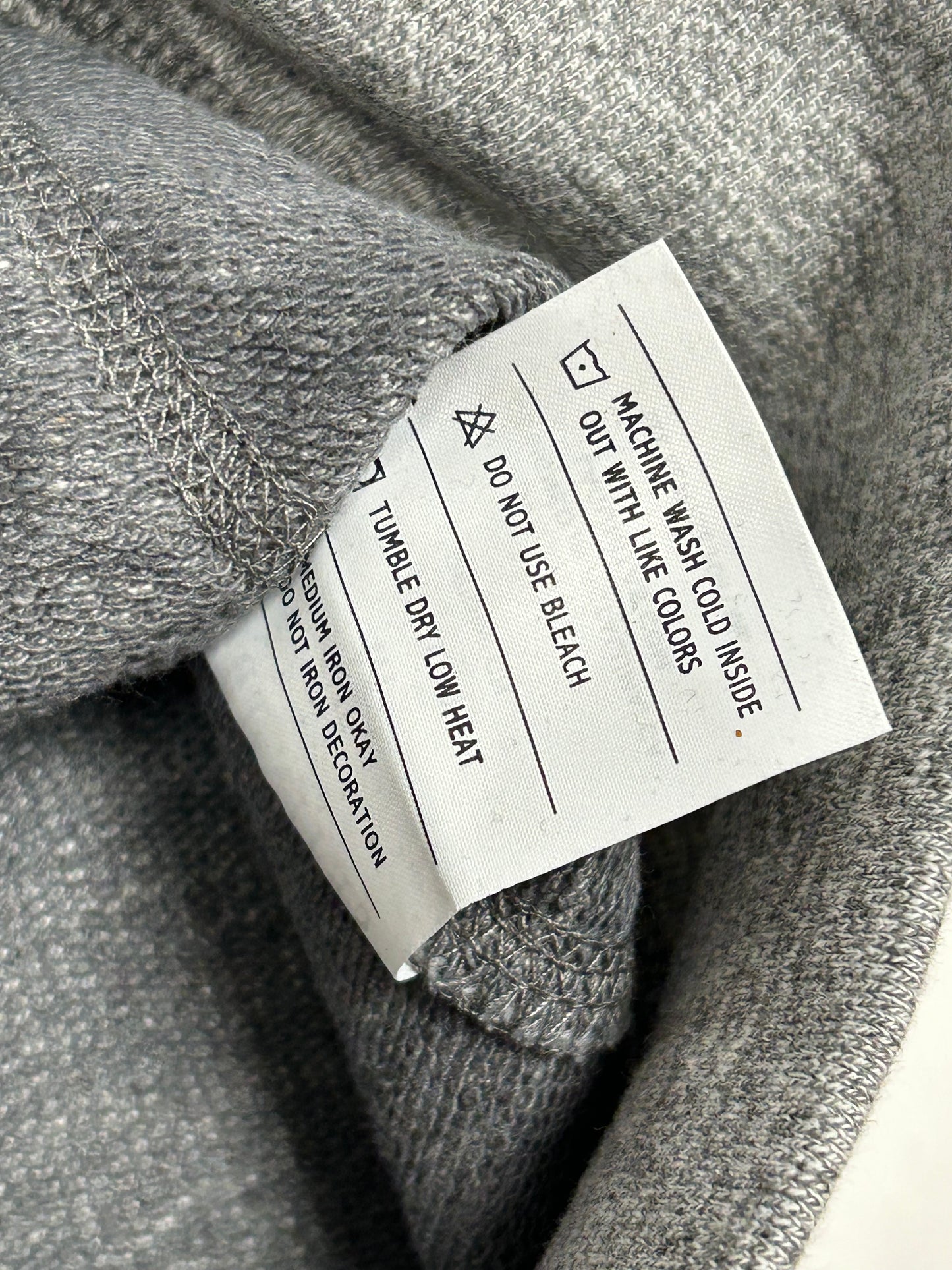 Lagunitas Brewing Company Zip Up Sweatshirt Hoodie Grey Dog Logo Medium Clean