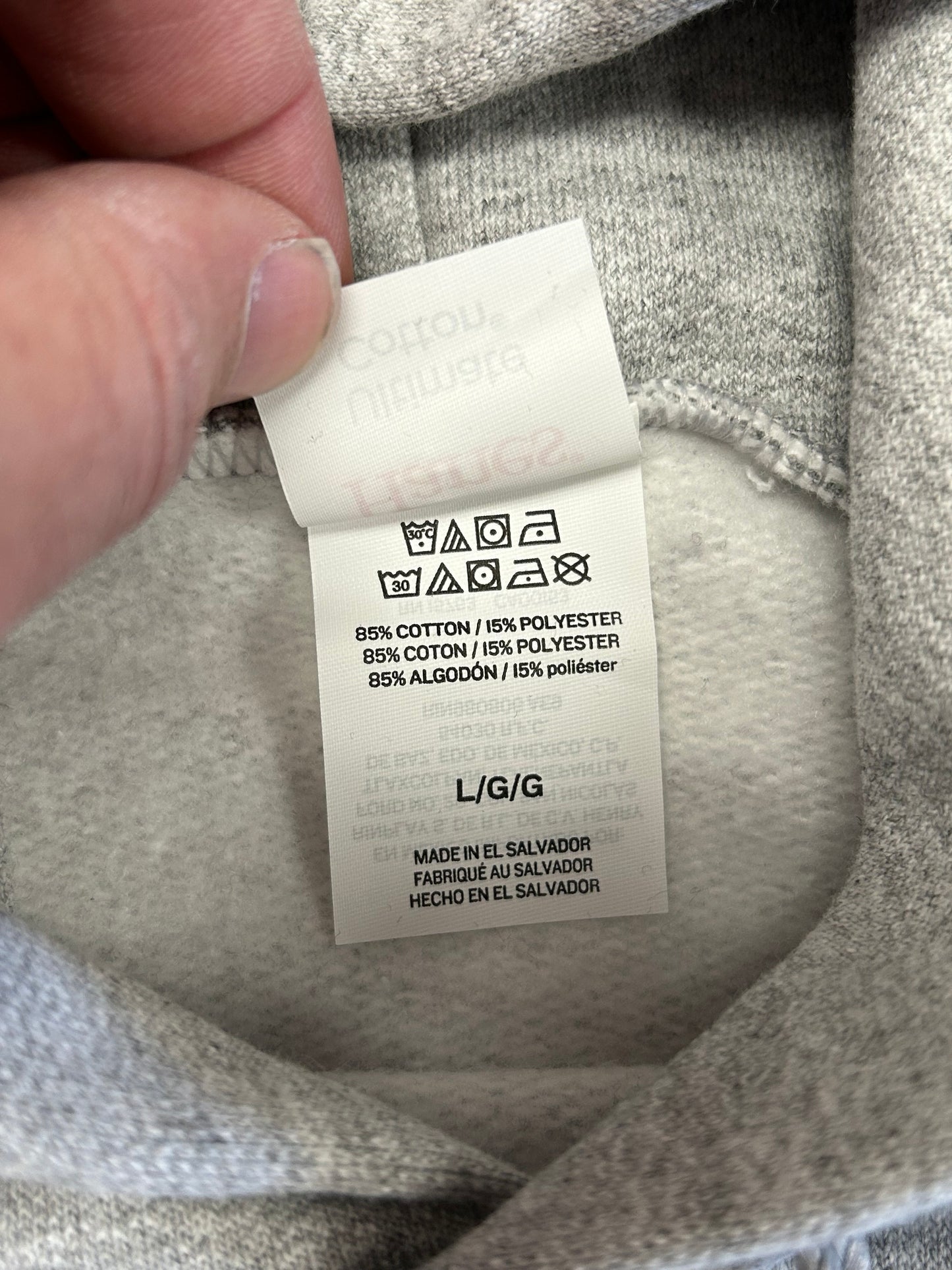 Edgewood NJ State Logo Hooded Sweatshirt Light Steel Gray S-3XL 85/15 Blend