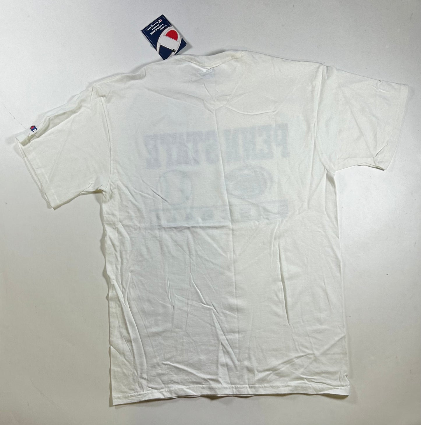Penn State Nittany Lions Baseball NCAA College Champion Tee Large 21.75x31.25 Inches White Brand New