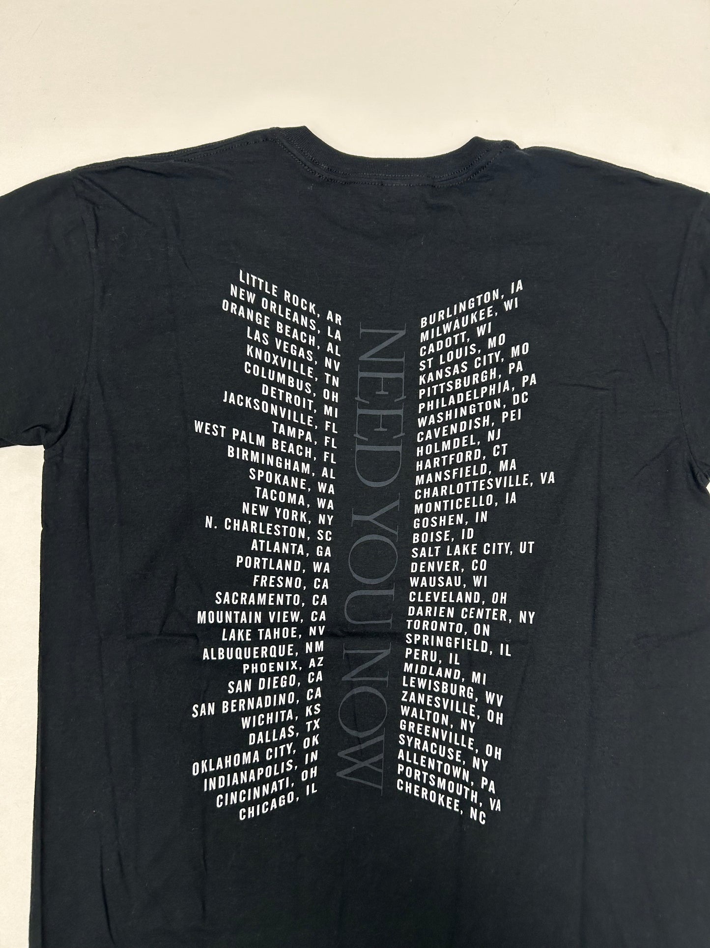 Lady Antebellum Need You Now 2009 Tour Music Shirt Medium 20x27.5 Inches Concert