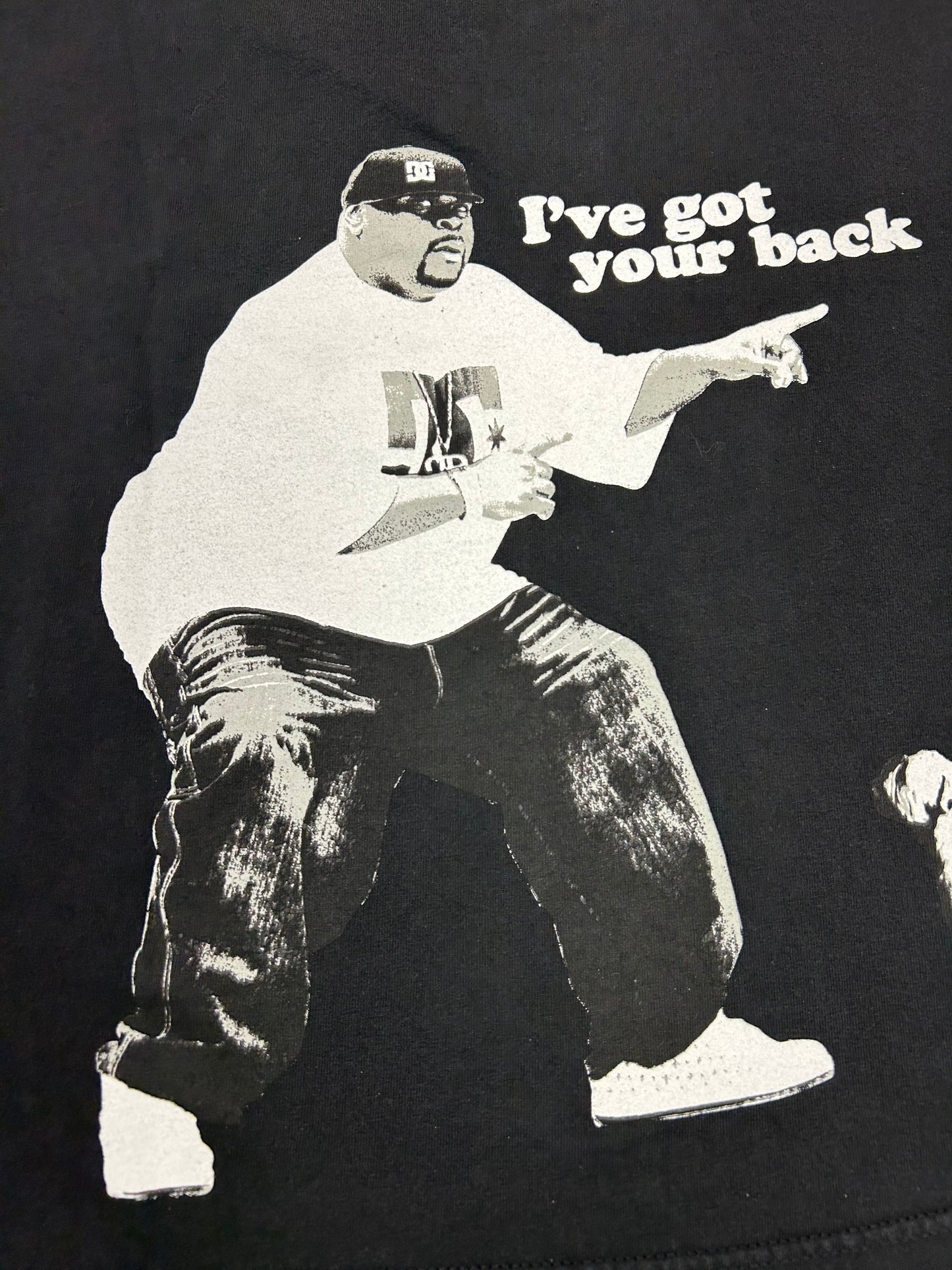 Vintage Rob And Big MTV Show Promo DC Shoes Co Skate Tee Big Black & Rob Dyrdek XL 23.5x30.25 Inches