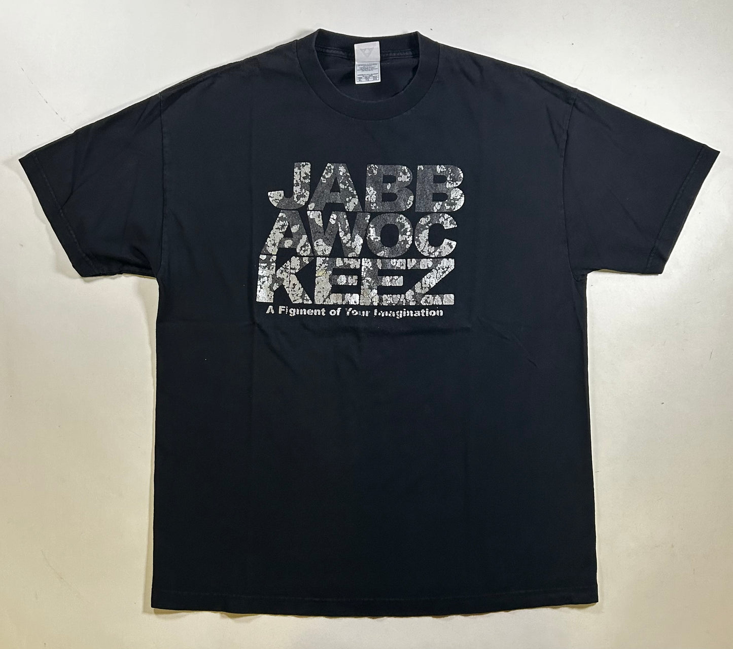 Vintage 00s Jabbawocgeez Dance Crew Team Black Adult Shirt JBWKZ Masks XL 23.5x31 Inches