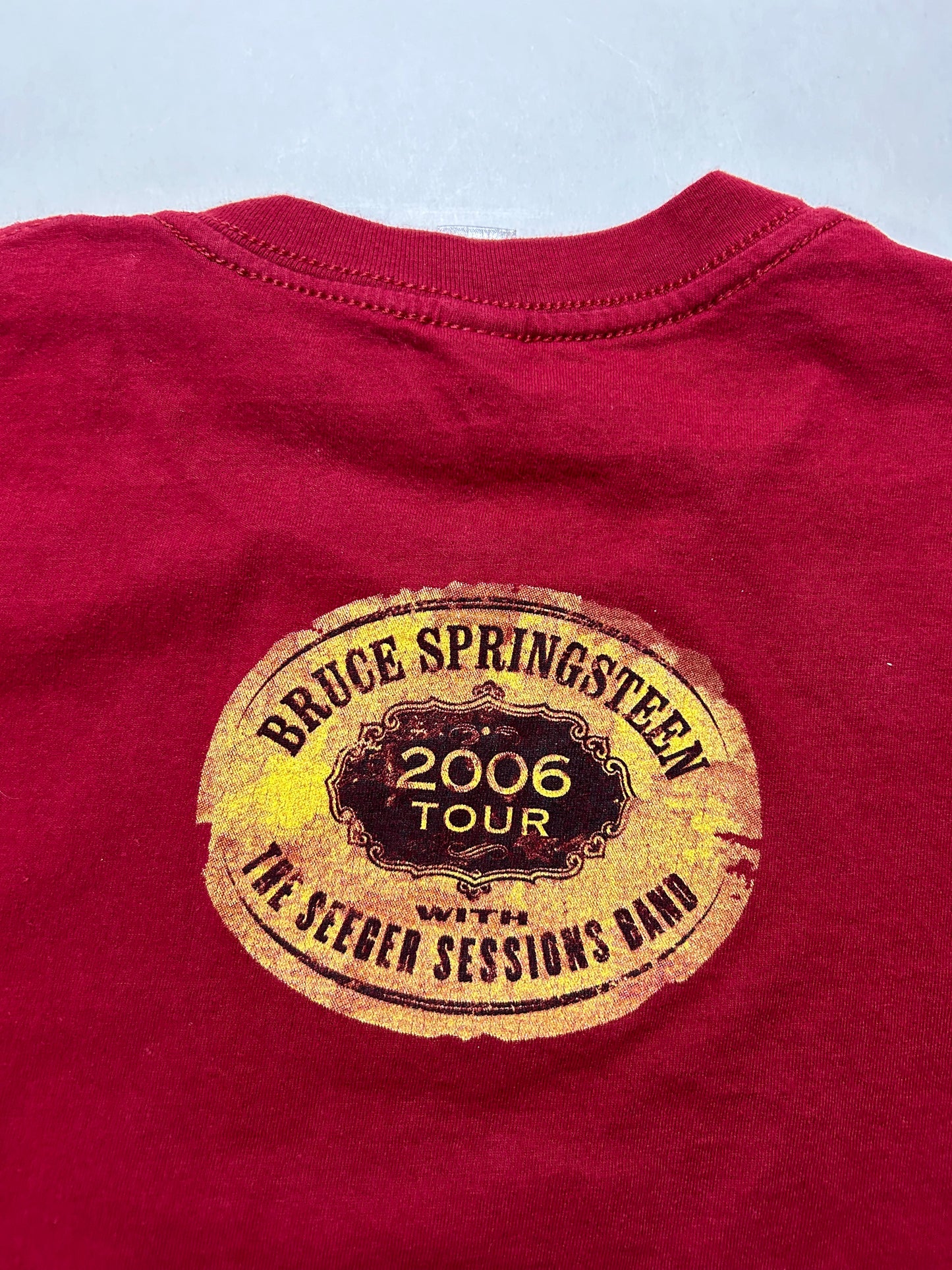 Vintage 2006 Bruce Springsteen With The Seeger Sessions Band Tee Medium