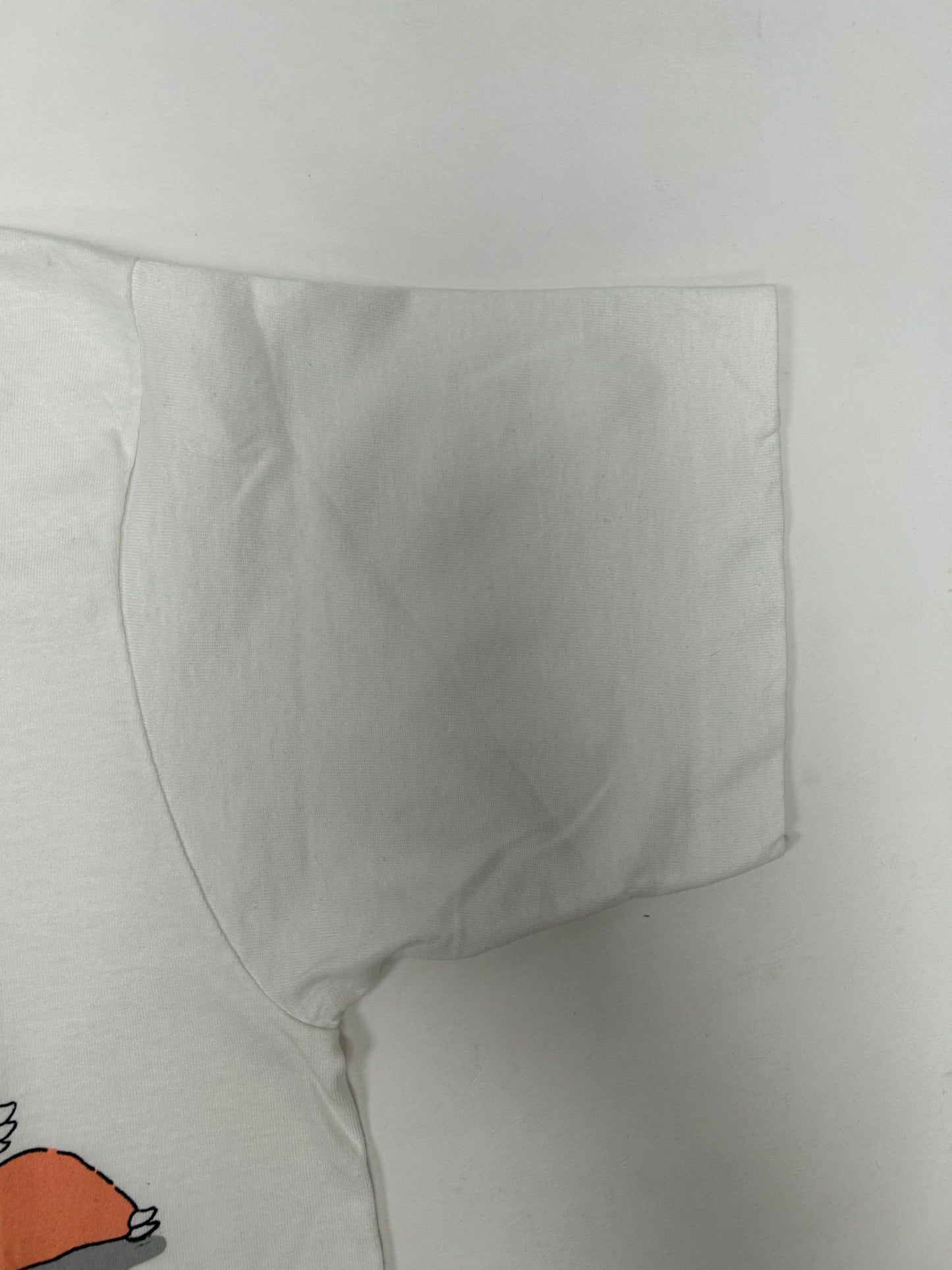 Vintage 1987 Talking Tops Saurus Phonasaurus Saurus Gang Tee Small Fit 18.25x26.75 Inches As Is