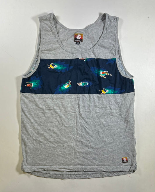 Element Skateboards Hoffman Tank Top Sleeveless Beach Skateboarding Gym Large 21.25x29/30 Inches