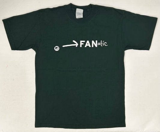 Vintage MTV Fanatic Music Celebrity Reality TV Show Promo Tee 90s 00s Y2K Large 21.5x29.75 Inches