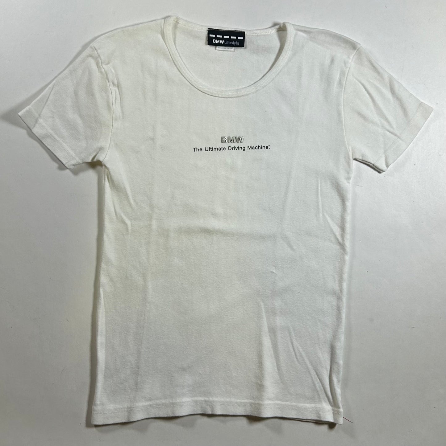 Vintage BMW The Ultimate Driving Machine Car Tee Made In USA Women’s Medium 15.75x24 Inches