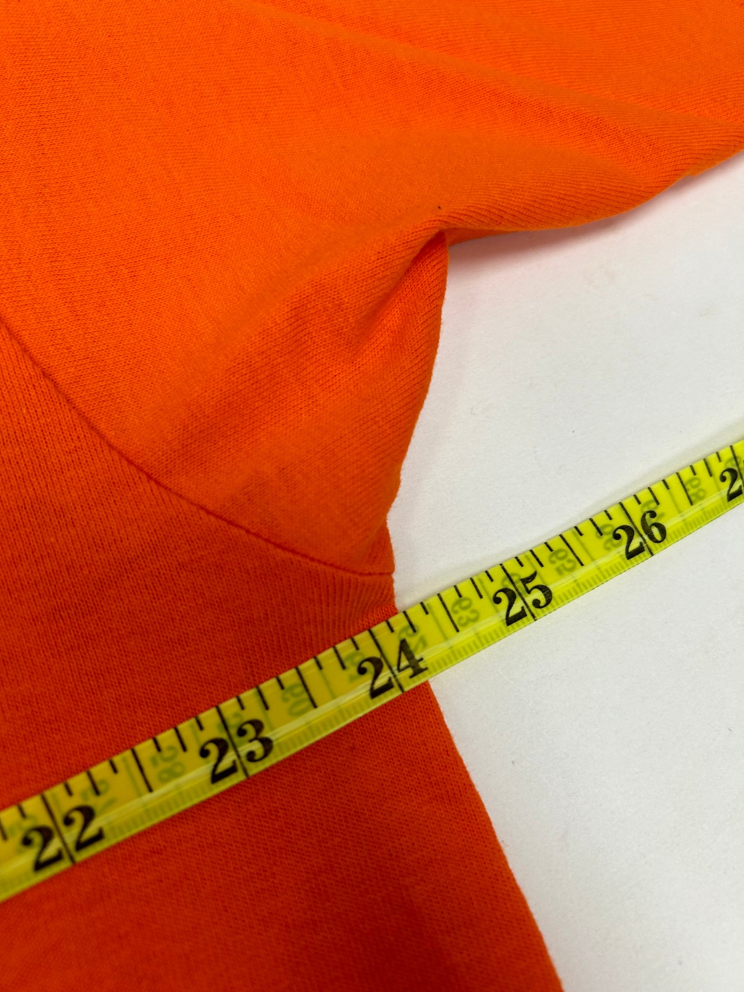 Vintage 90s Nickelodeon Orange TV Promo Tee XL 24.25x32 Inches