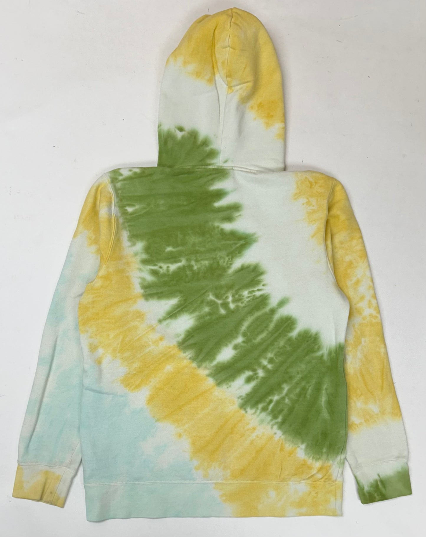 Huf Worldwide Tie-Dye Hooded Sweatshirt Large/Medium Fit 22.5x29 Inches