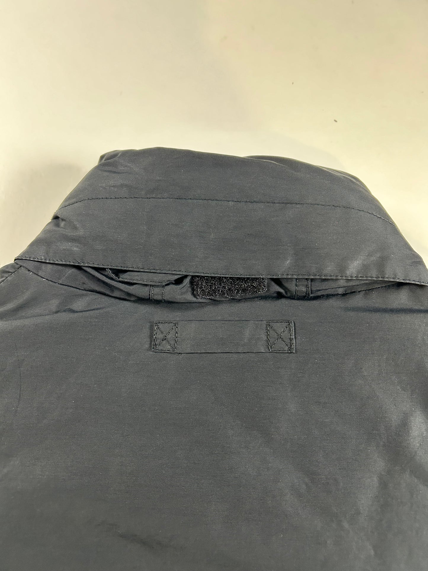 Vintage Polo Sport Ralph Lauren Down Puffer Jacket Mens 2XL 29x30.75 Inches Black As Is Had Wear