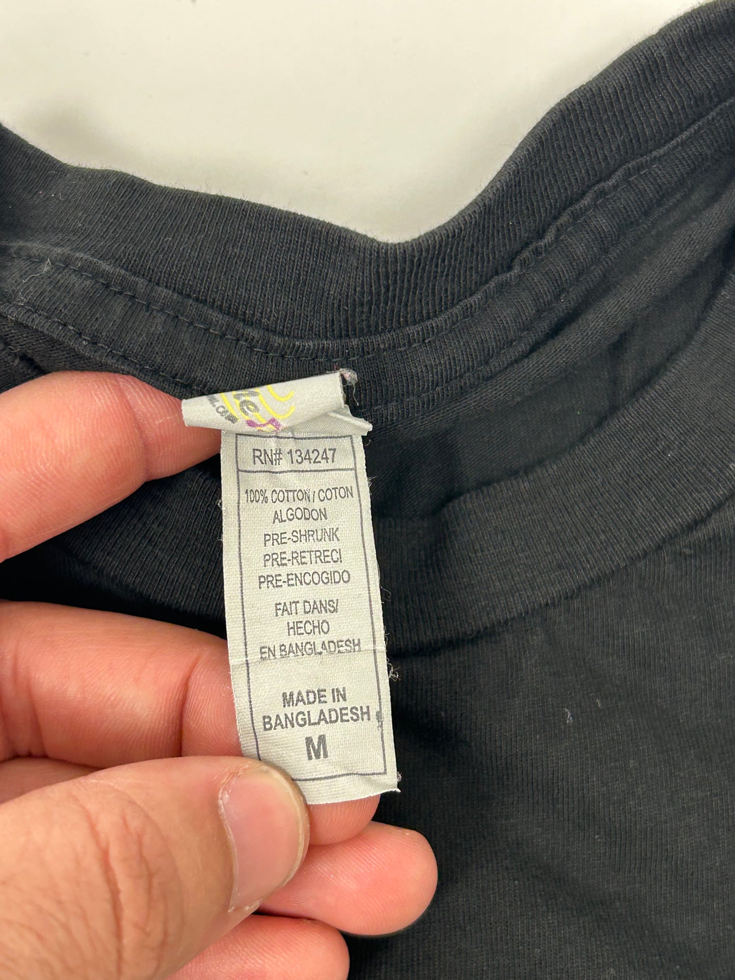 2015 Ed Sheeran Tour Music Band Tee Medium 19.25x26.5 Inches