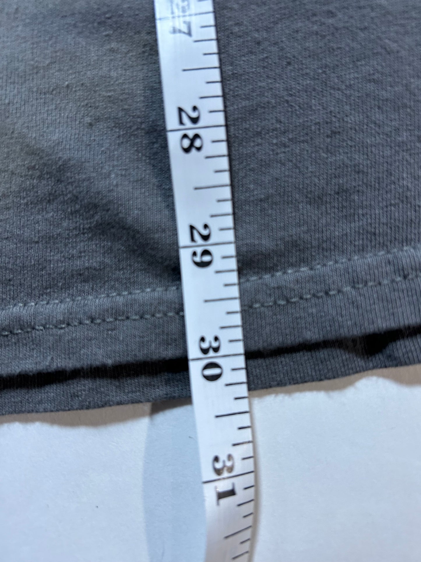 2010s Nirvana Band Music Tee XL 25.5x30 Inches Gray As Is